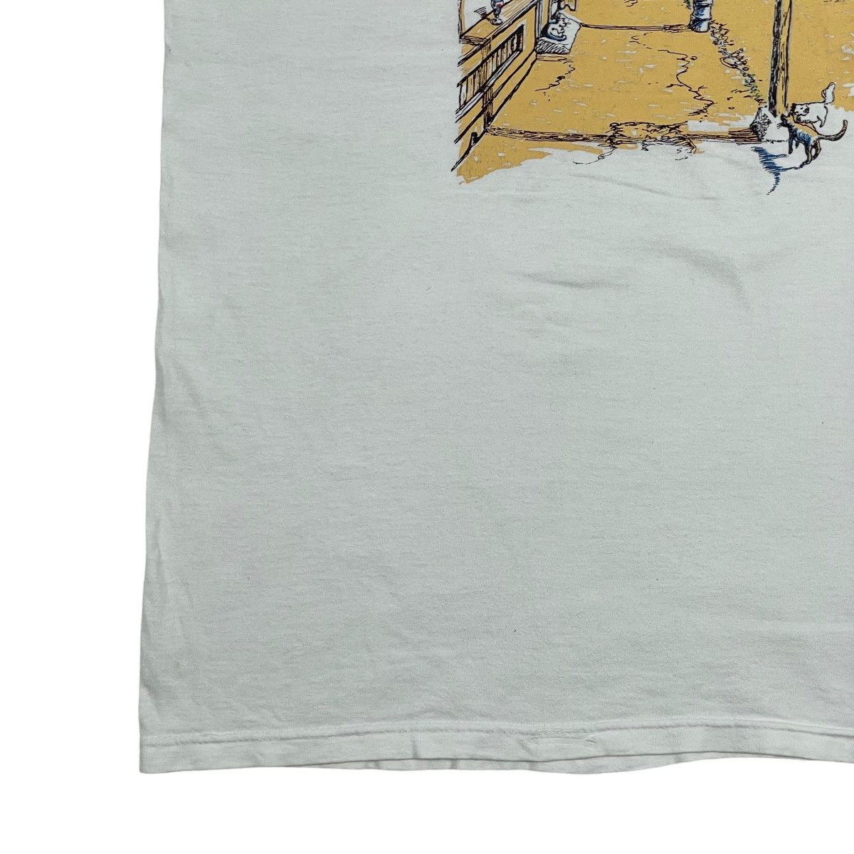 Fruit Of The Loom Vintage Al The Woops CA Restaurant Tee Size US XL / EU 56 / 4 - 11 Thumbnail