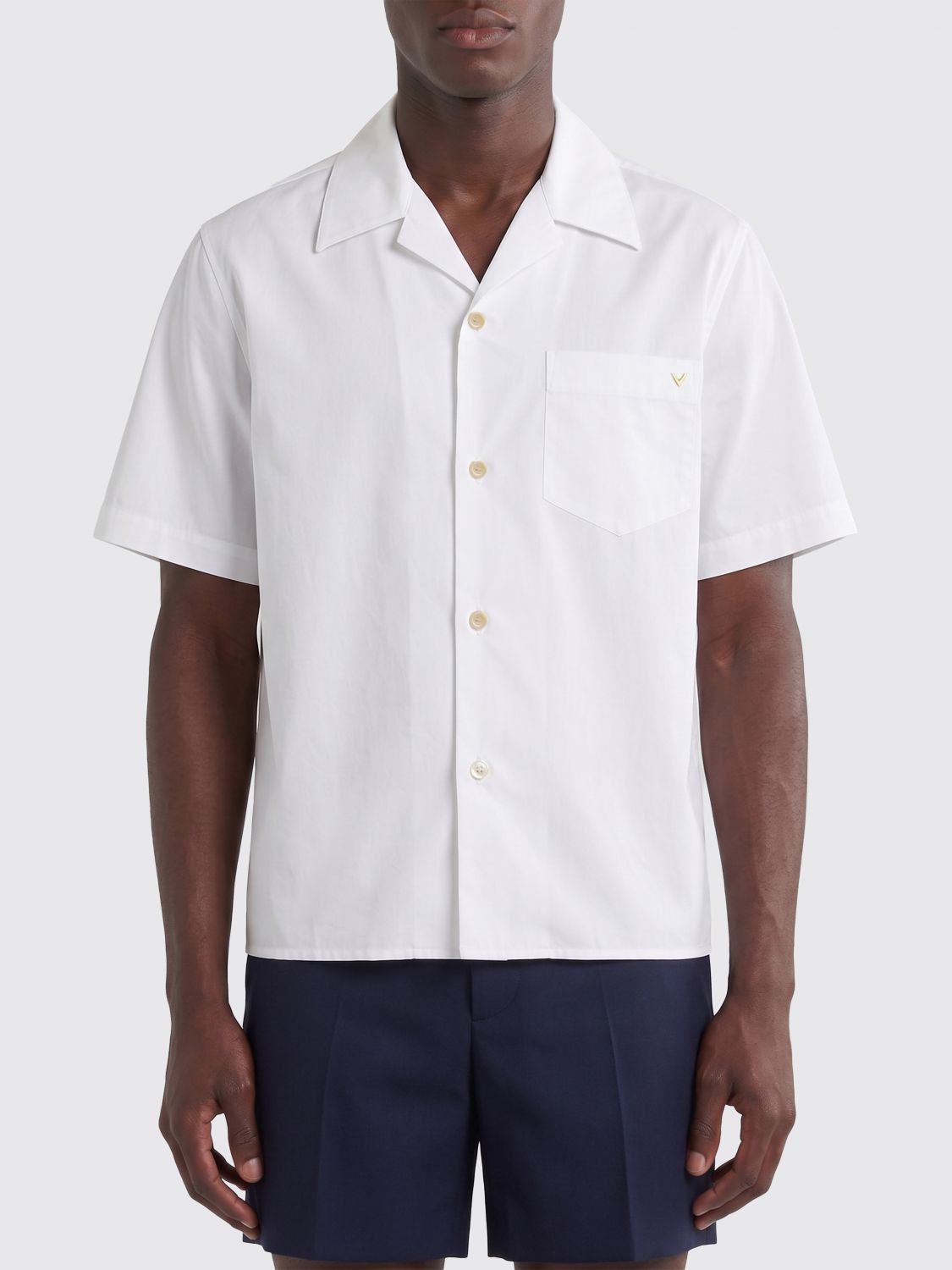 Valentino Valentino Shirt Men White Size US S / EU 44-46 / 1 - 1 Thumbnail