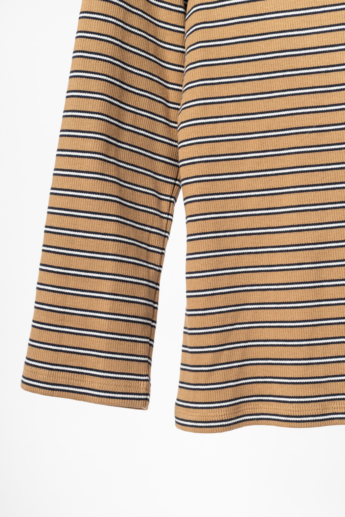 Veronica Beard Veronica Beard Pruitt Striped Three-Quarter-Sleeve Shirt Size L / US 10 / IT 46 - 6 Thumbnail