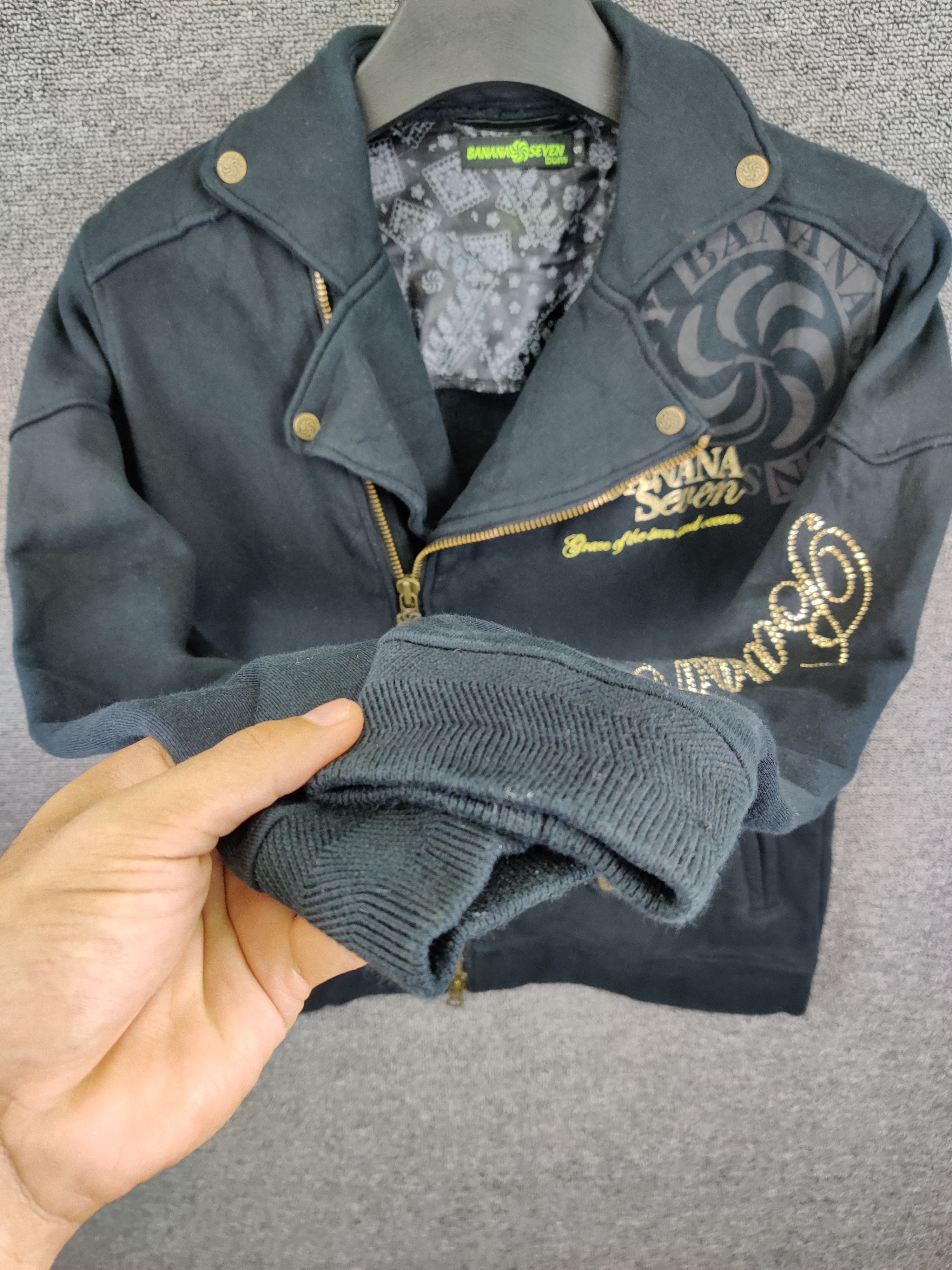 Japanese Brand Vintage Banana Seven Surf Double Collar Jacket Size US S / EU 44-46 / 1 - 11 Thumbnail