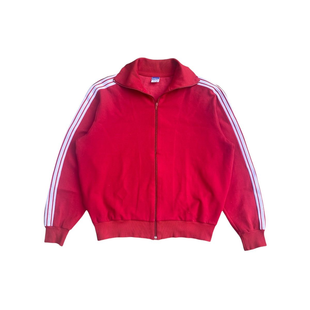 Vintage Adidas West Germany Three Stripe Track Top Late 70s