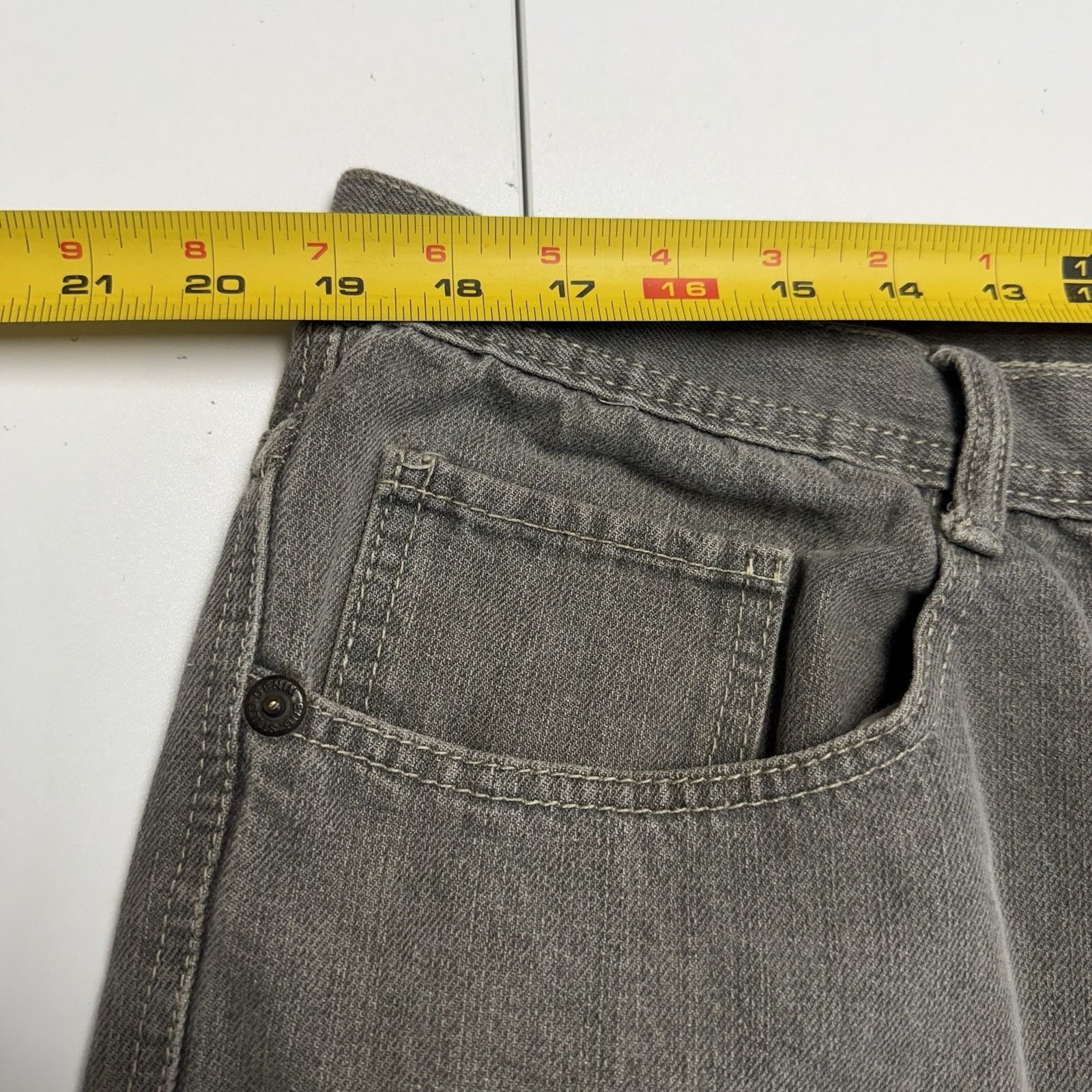 Vintage Vintage Y2K Stylo Jeans Mens (40x30) 38x28 Faded Gray Size US 40 / EU 56 - 15 Thumbnail