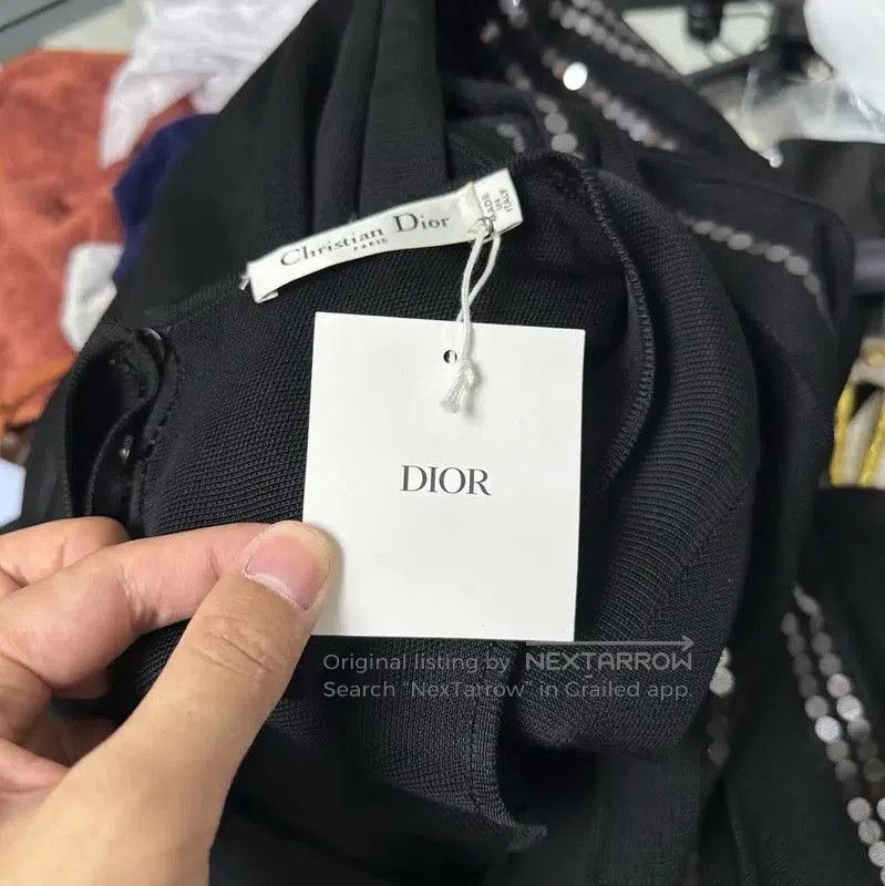 Dior Dior Black Short Sleeve Dress for Women . Size S / US 4 / IT 40 - 3 Thumbnail
