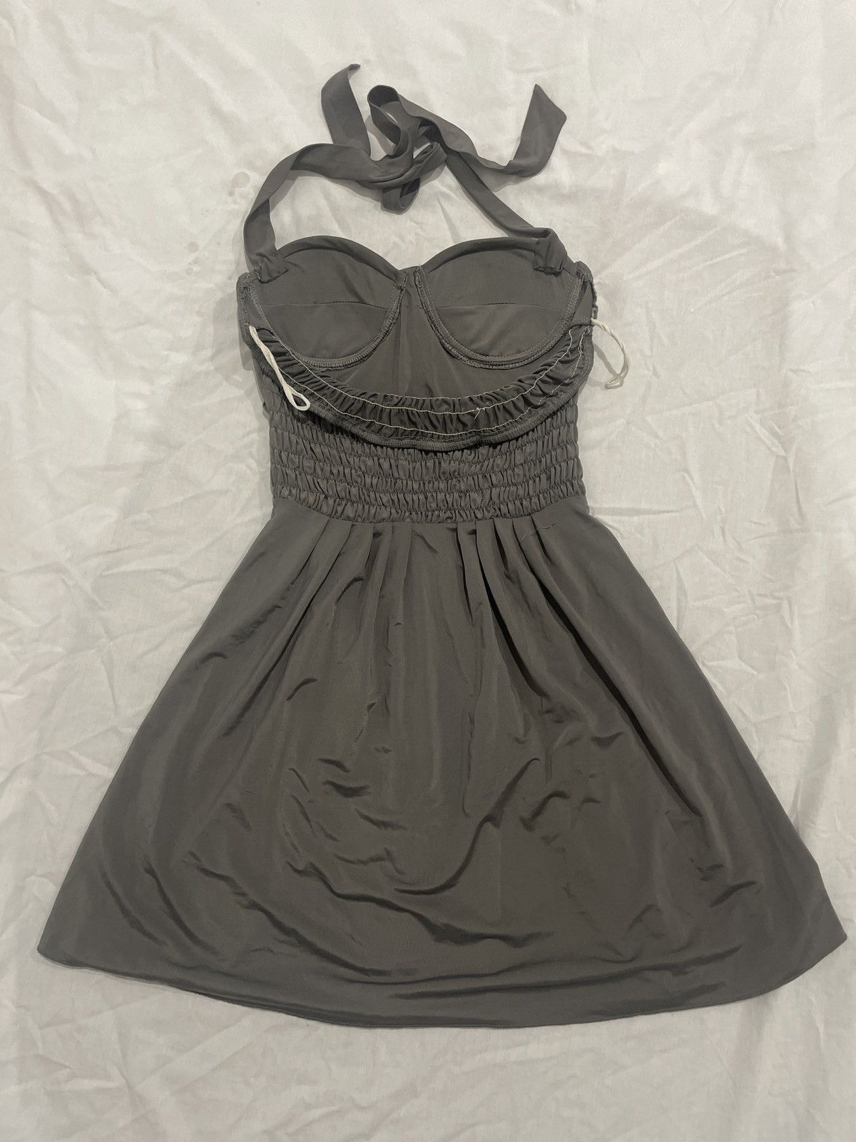 Vintage Grey 2000s dress Size M / US 6-8 / IT 42-44 - 2 Thumbnail