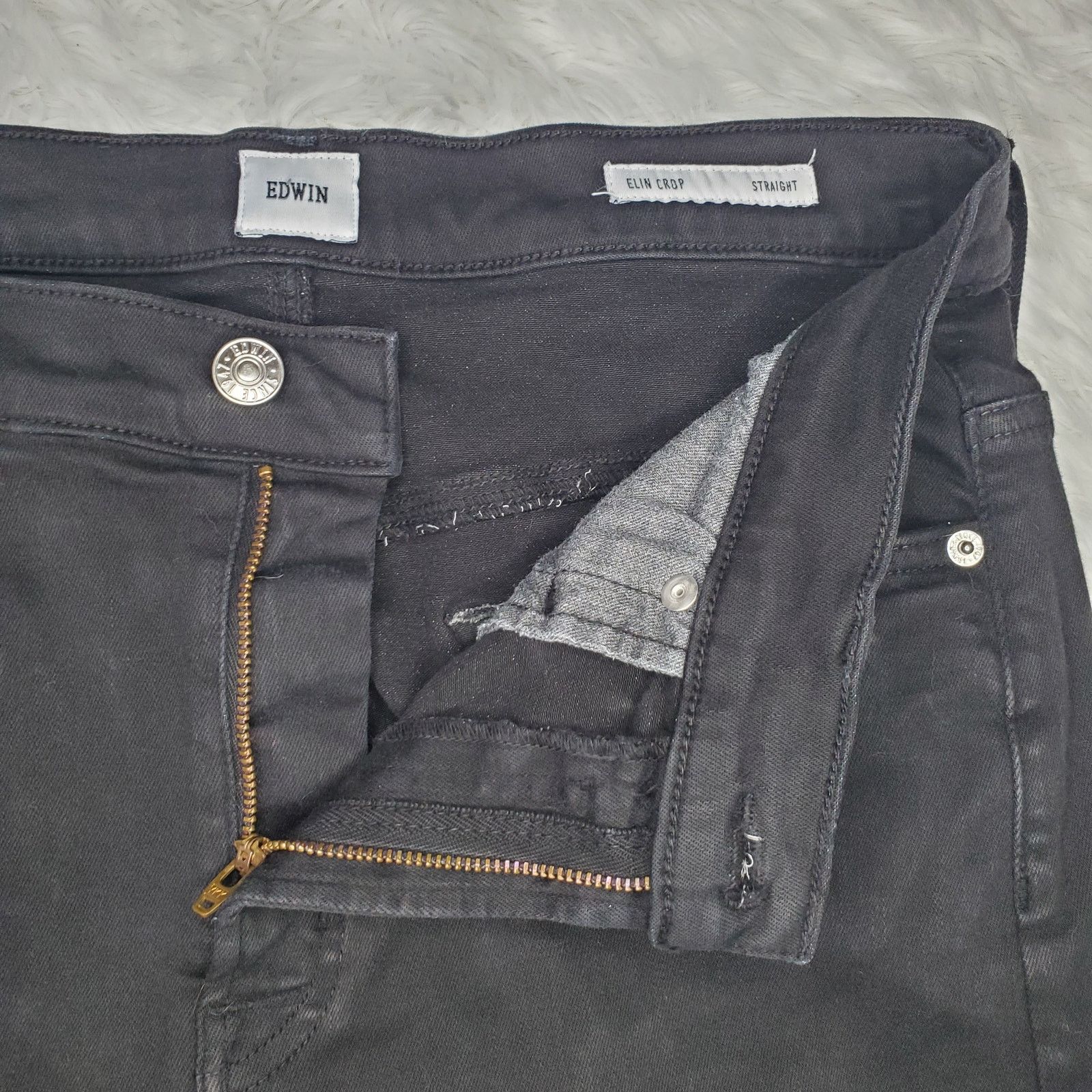 Edwin Edwin Elin Straight Crop Jeans 29 / 8 Size 29" - 5 Thumbnail
