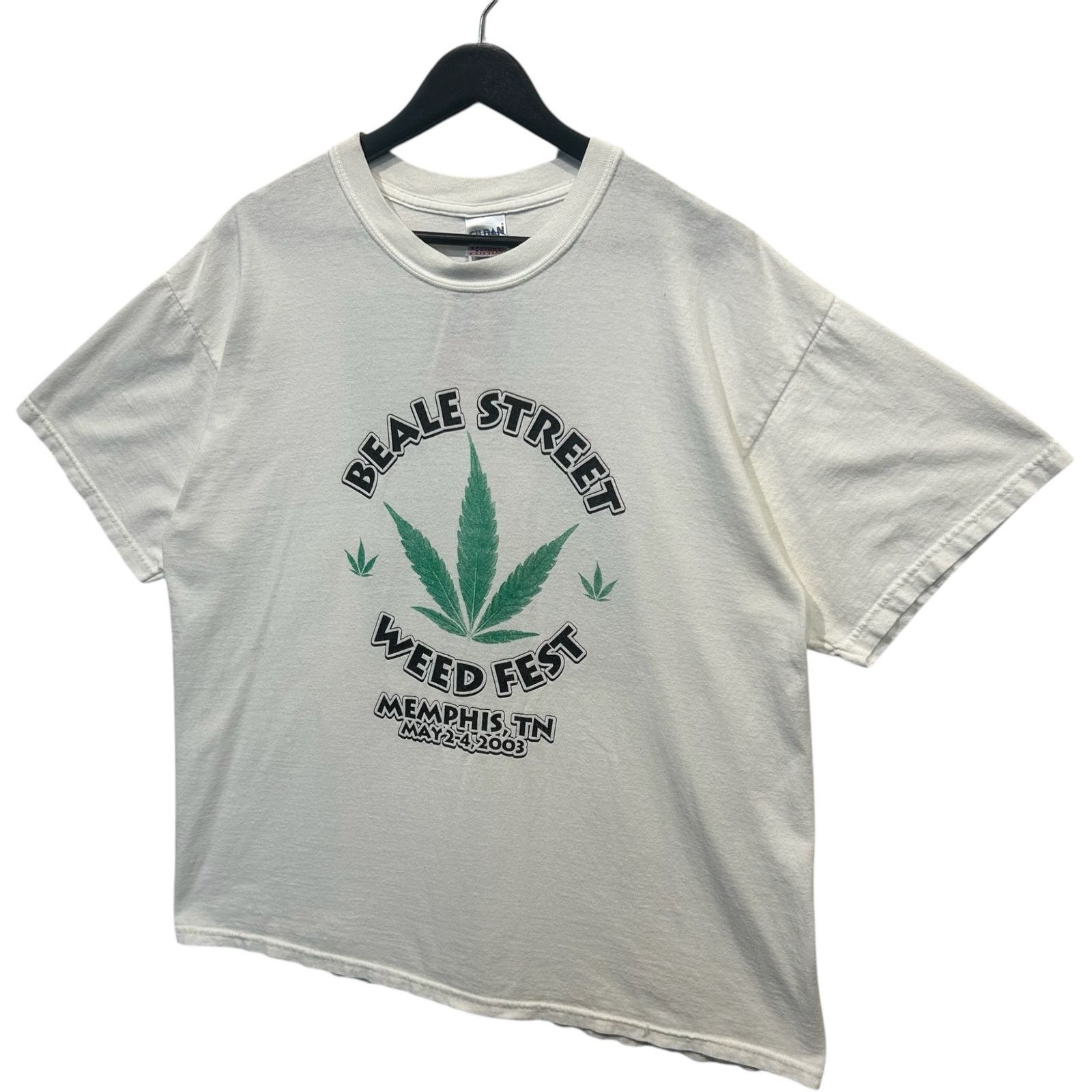 Gildan MenVintage Beale Street Weed Music Festival Tee 2003 XL Size US XL / EU 56 / 4 - 3 Thumbnail
