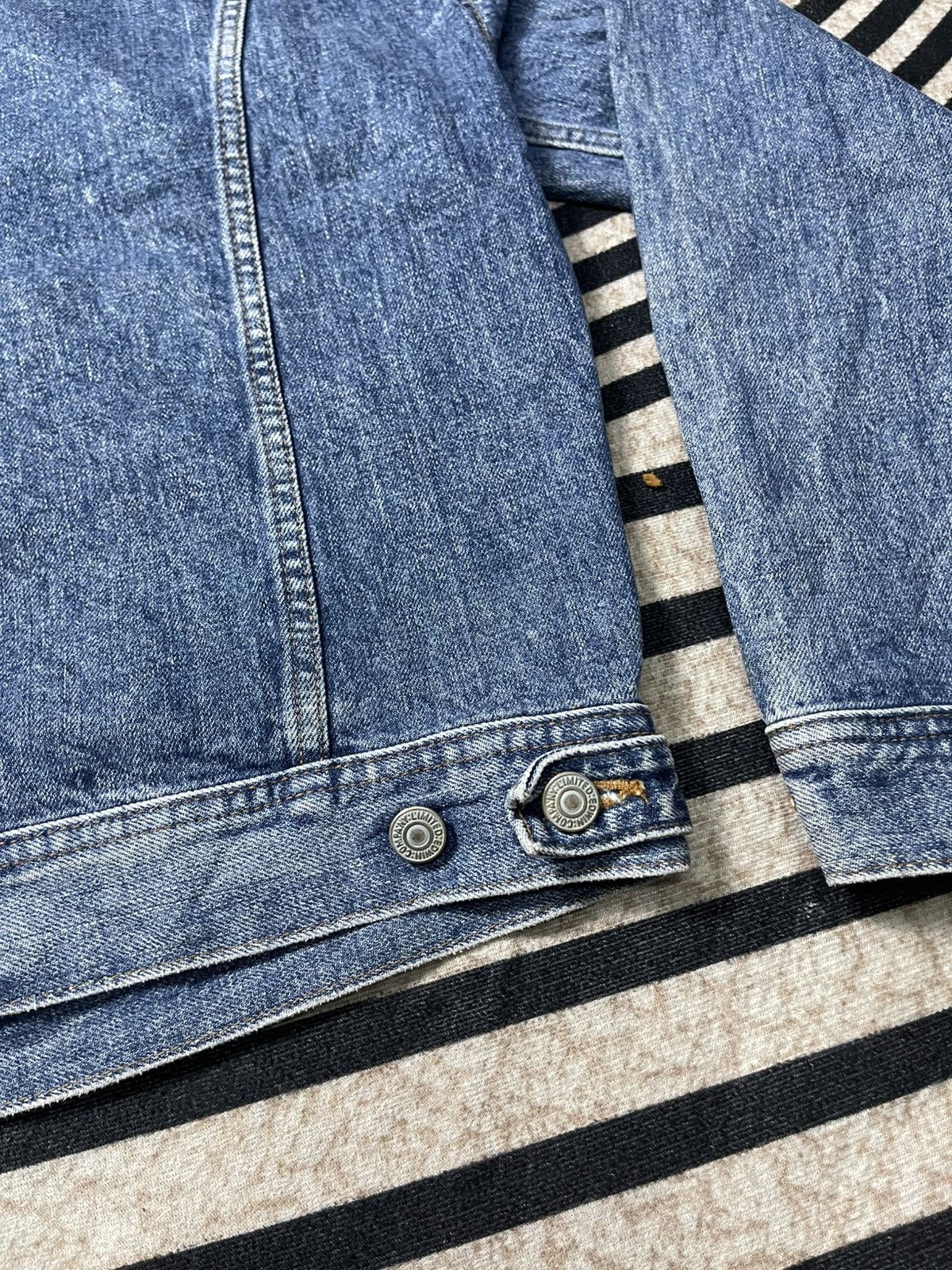 Edwin VINTAGE 90s EDWIN WESTERN DENIM JACKET Size US L / EU 52-54 / 3 - 18 Thumbnail
