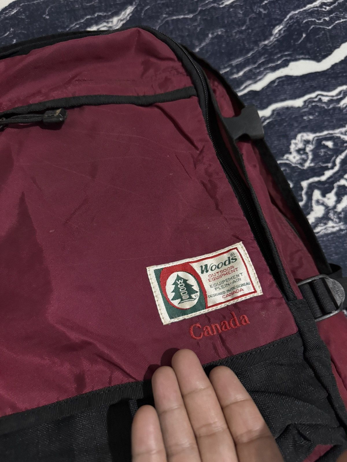 Other Vintage faded nylon woods canada backpack Size ONE SIZE - 2 Thumbnail