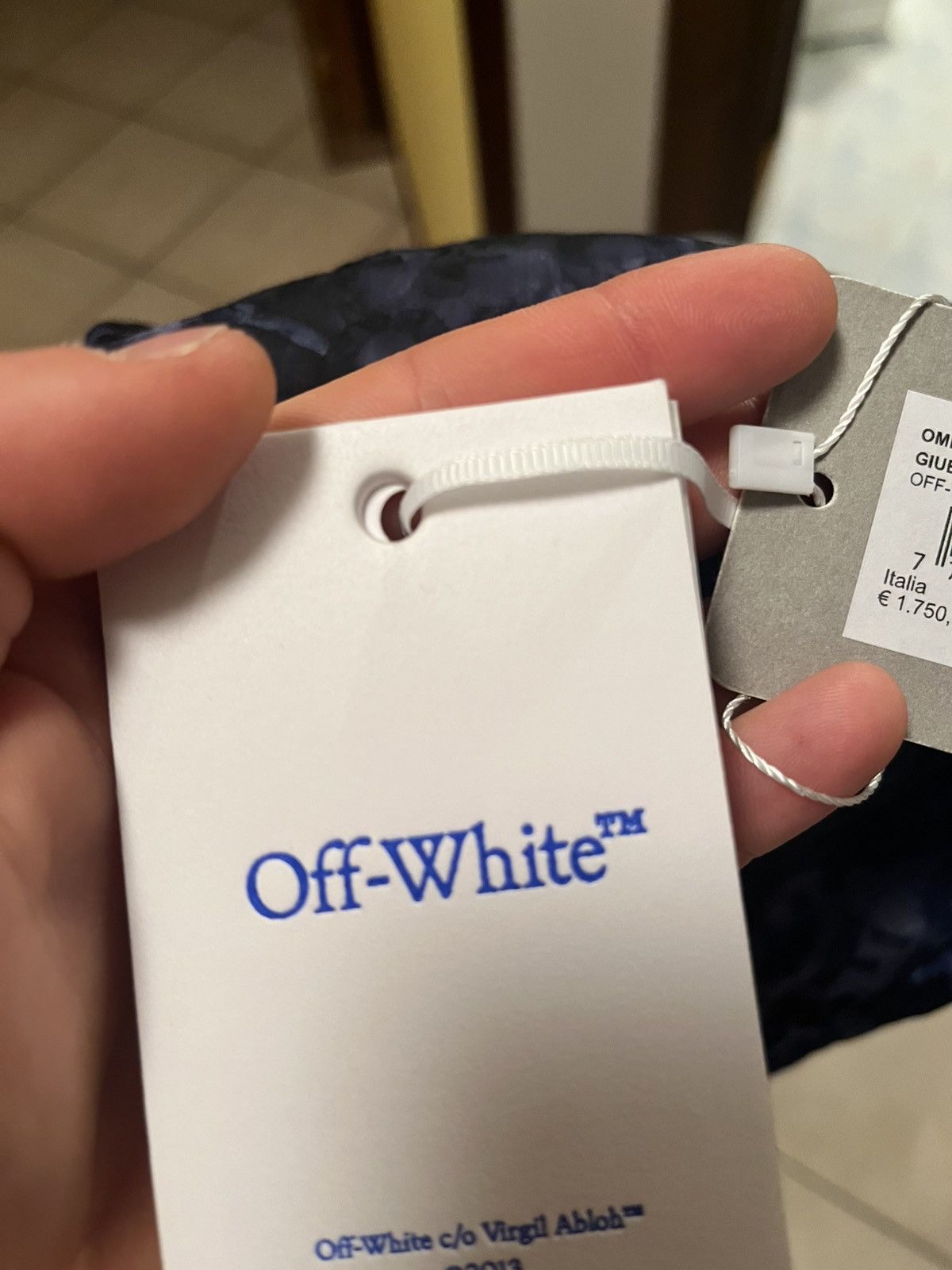 Off-White Off-White Raincoat Logo Jacquard Size US S / EU 44-46 / 1 - 5 Thumbnail