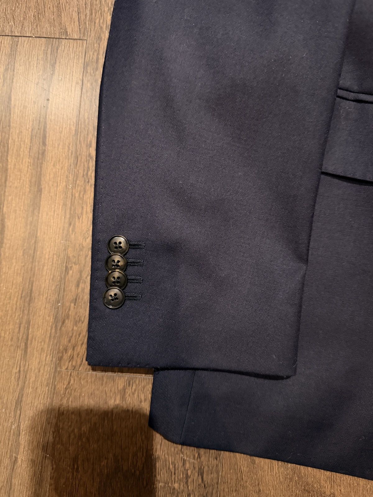 Suitsupply Suitsupply Navy Perennial Tailored Fit Havana Suit Size 44S Size 44S - 2 Thumbnail