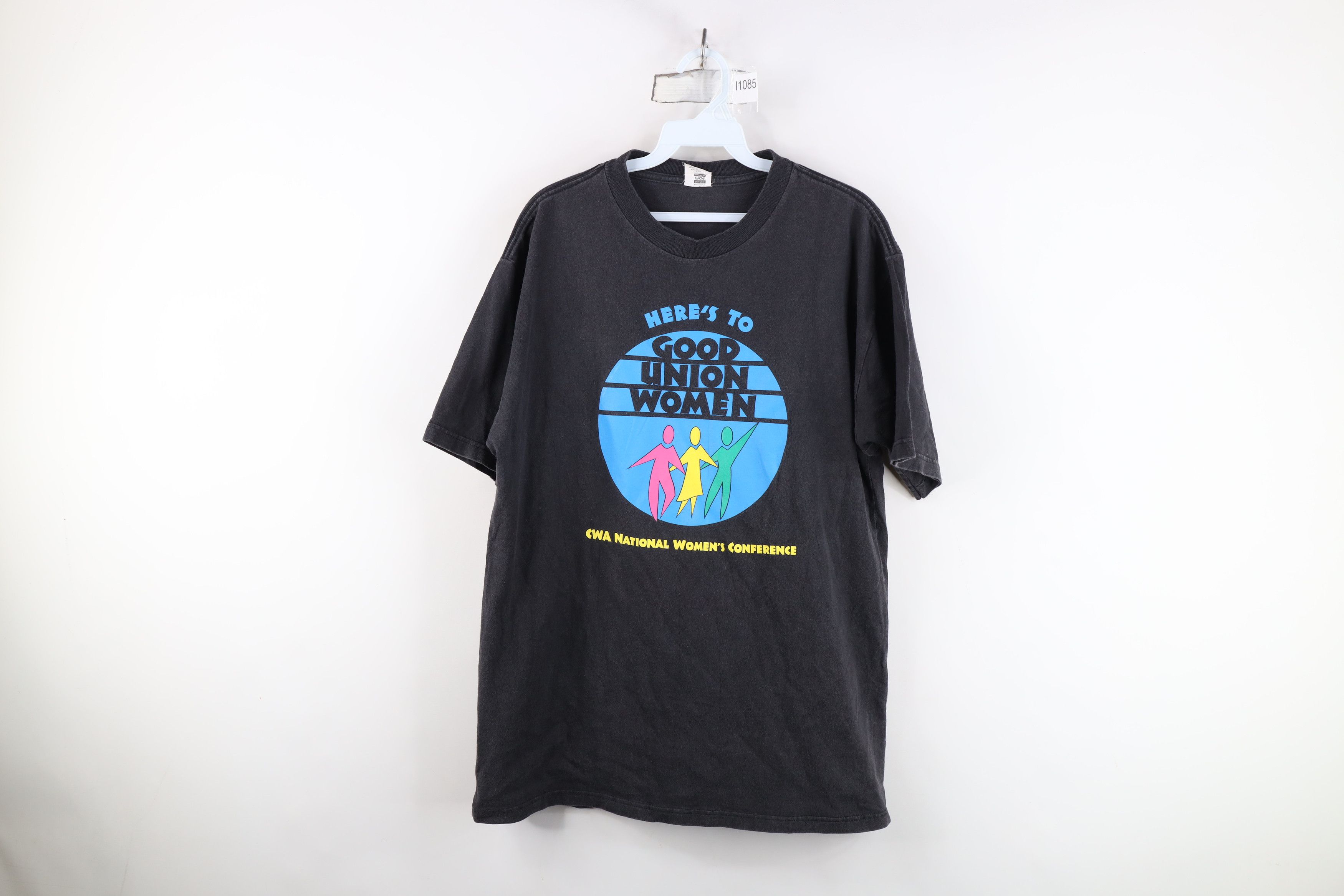 Vintage Vintage 90s Union Made Union Women CWA Conference T-Shirt Size L / US 10 / IT 46 - 1 Thumbnail