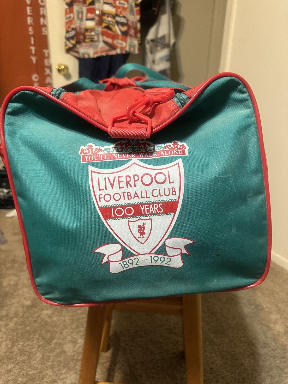 Adidas Liverpool 100th anniversary 1892-1992 duffel bag 9 Size ONE SIZE - 4 Thumbnail