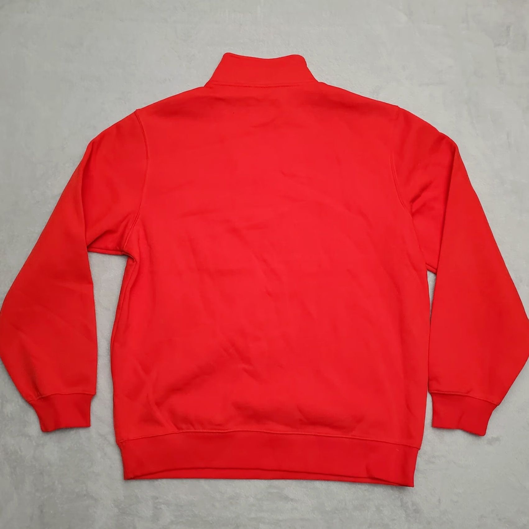 Vintage VINTAGE Sport-Tek Sweater Shirt Mens L Red Long Sleeve Pullover 1/4 Zip Casual Size US L / EU 52-54 / 3 - 5 Thumbnail