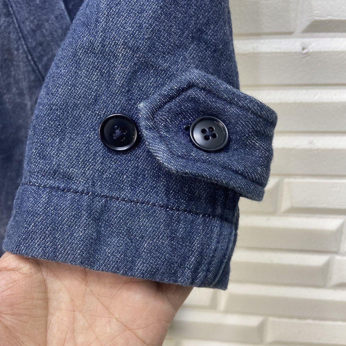 KATO Japanese Fashion Basic Tool Project by Kato Indigo Jacket Size US XS / EU 42 / 0 - 11 Thumbnail