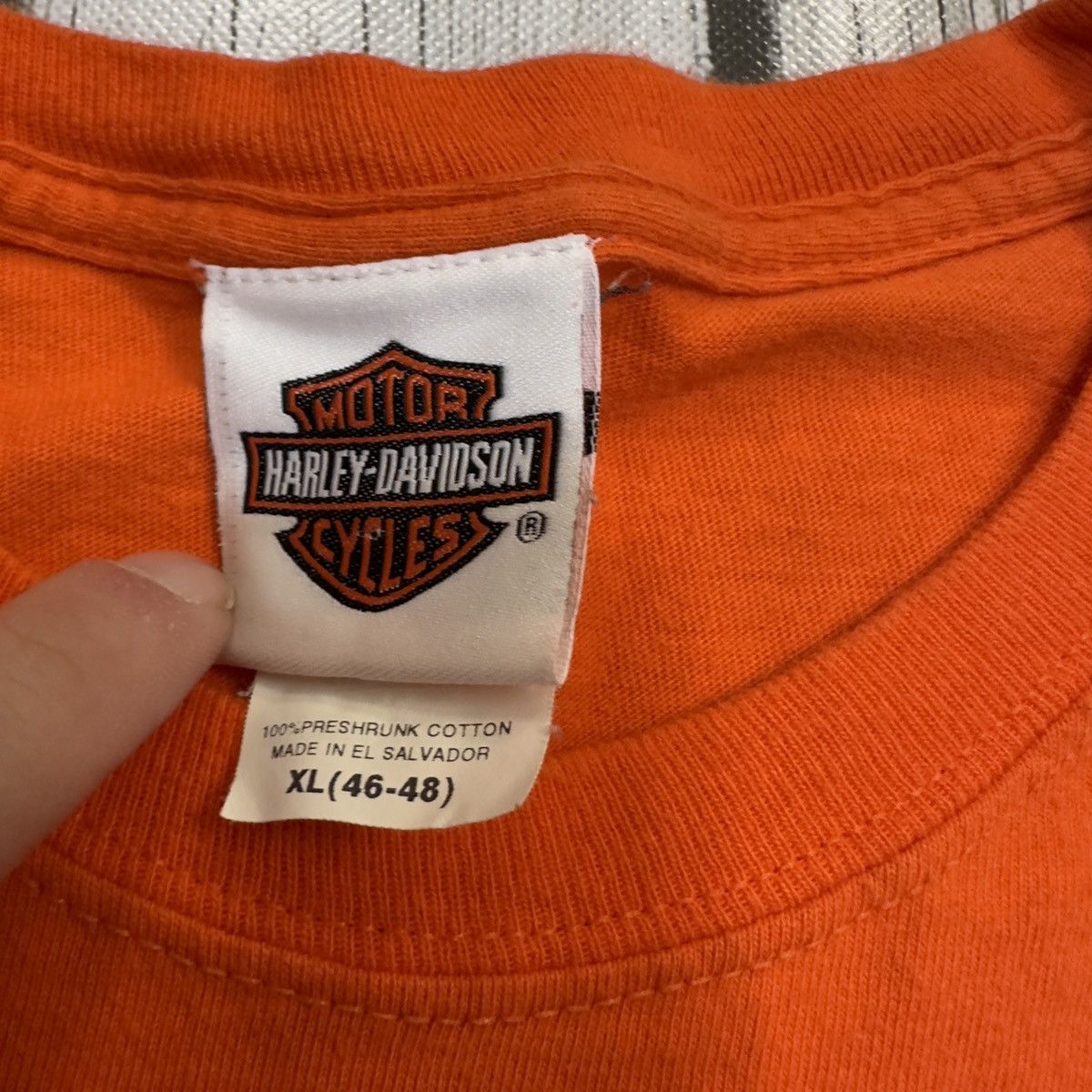 Harley Davidson × Vintage Vintage Harley Davidson long sleeve tee Size US XL / EU 56 / 4 - 4 Thumbnail