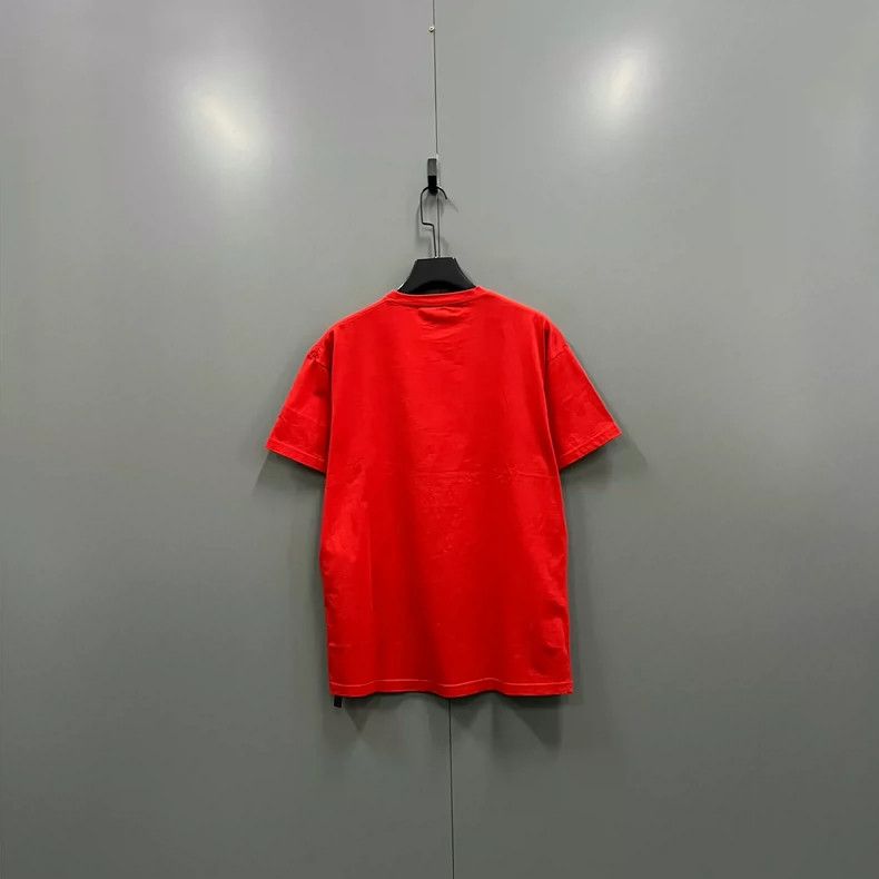 Balenciaga Balenciaga Red Letter Printed Short Sleeve Size US S / EU 44-46 / 1 - 2 Thumbnail