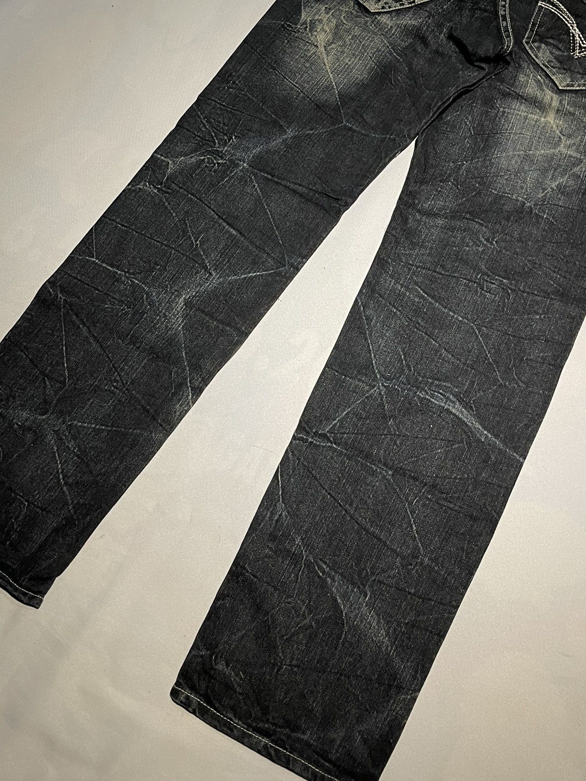 Japanese Brand × Vintage Vintage Denim Jack Serika Japanese Brand Distressed Jeans Size US 30 / EU 46 - 4 Thumbnail