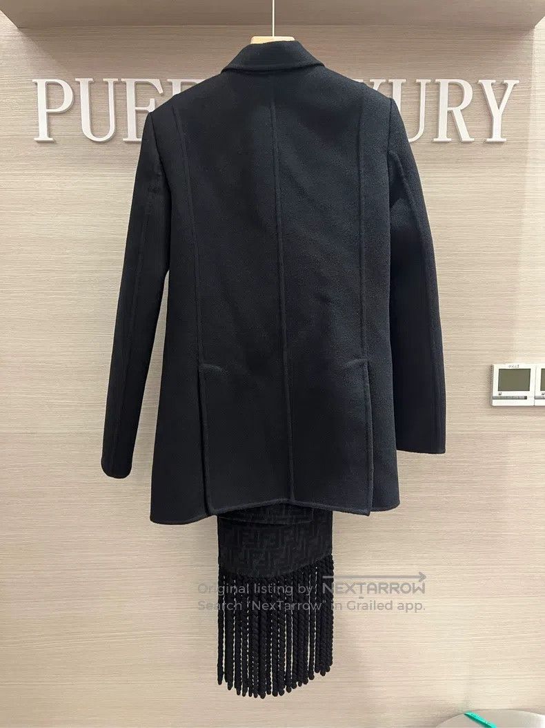 Fendi Fendi Wool Mid-Length Scarf Decoration Size XS / US 0-2 / IT 36-38 - 2 Thumbnail