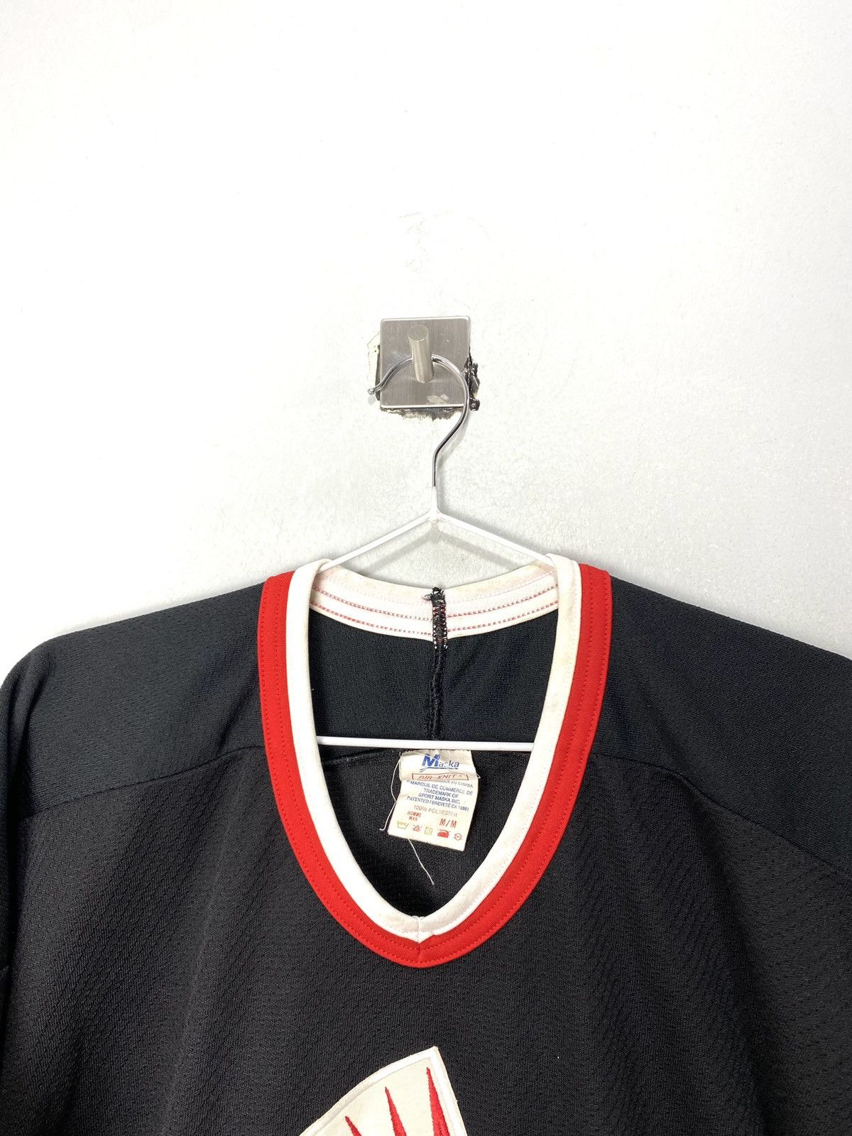 NHL Vintage Early 1990’s Moose Jaw Warriors Hockey Jersey Size US M / EU 48-50 / 2 - 4 Thumbnail