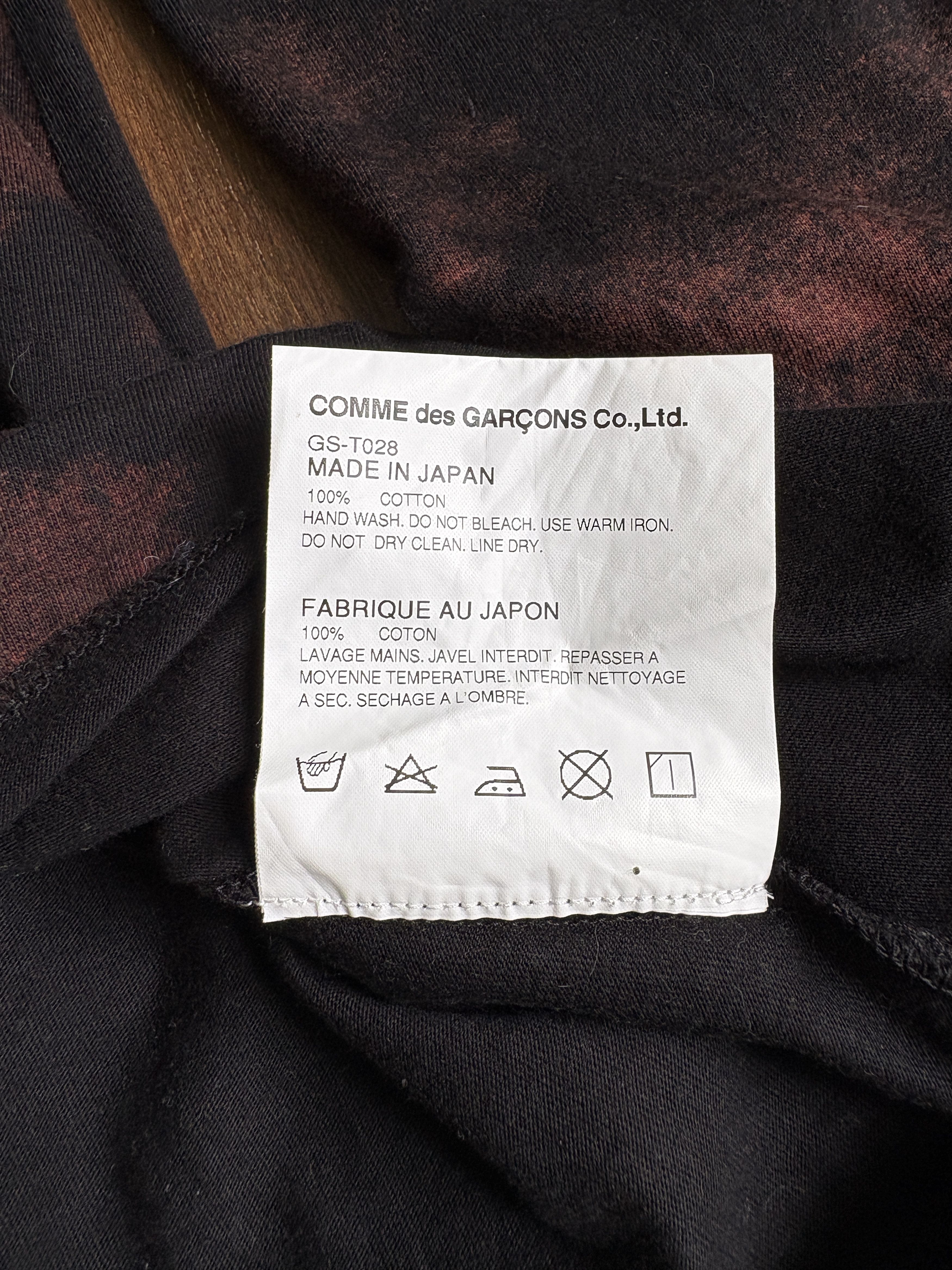 Comme des Garcons COMME des GARCONS 2016 Long Sleeves T Shirts Size US S / EU 44-46 / 1 - 5 Thumbnail