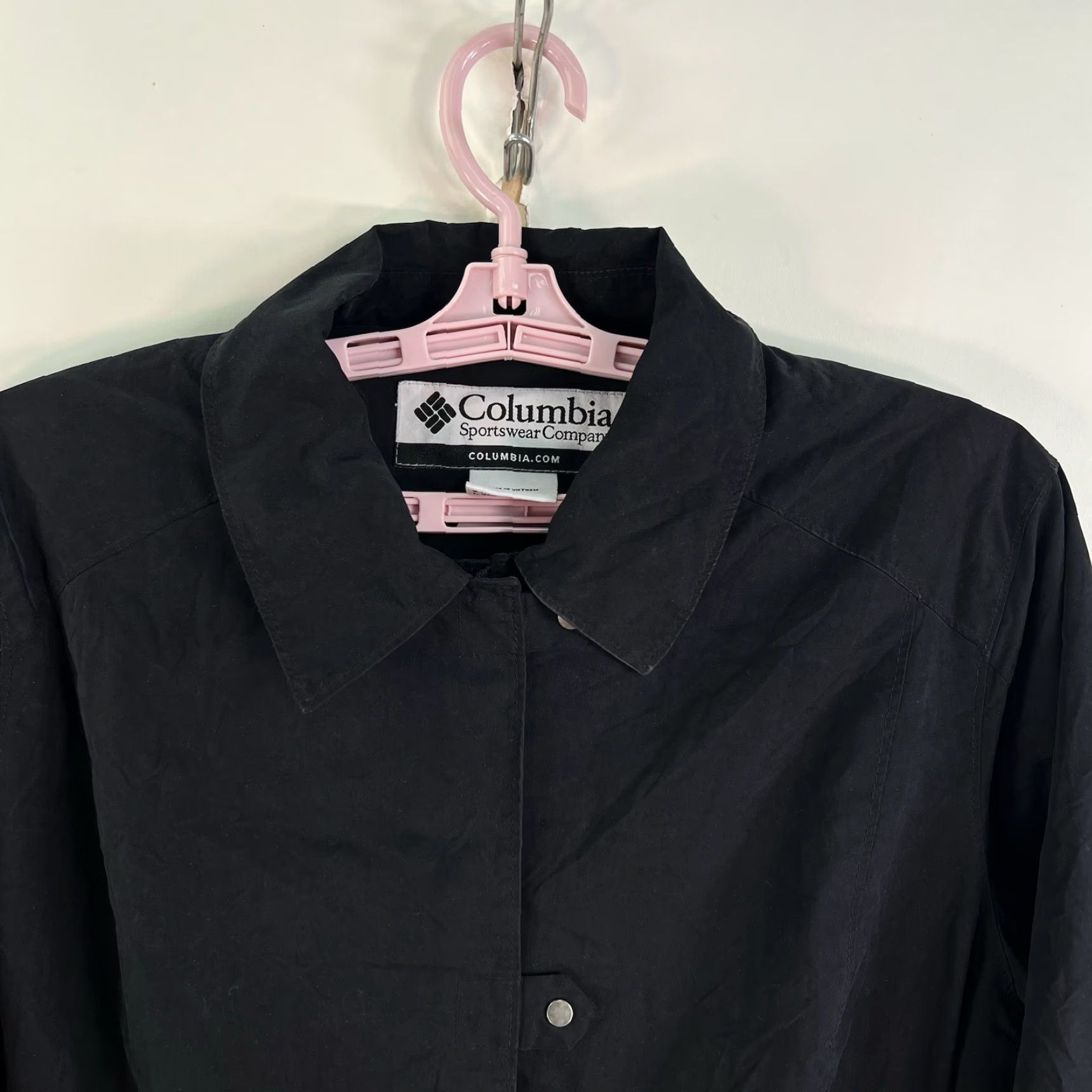 Vintage Columbia Mid Weight Jacket Womens Size L Black Size L / US 10 / IT 46 - 2 Thumbnail