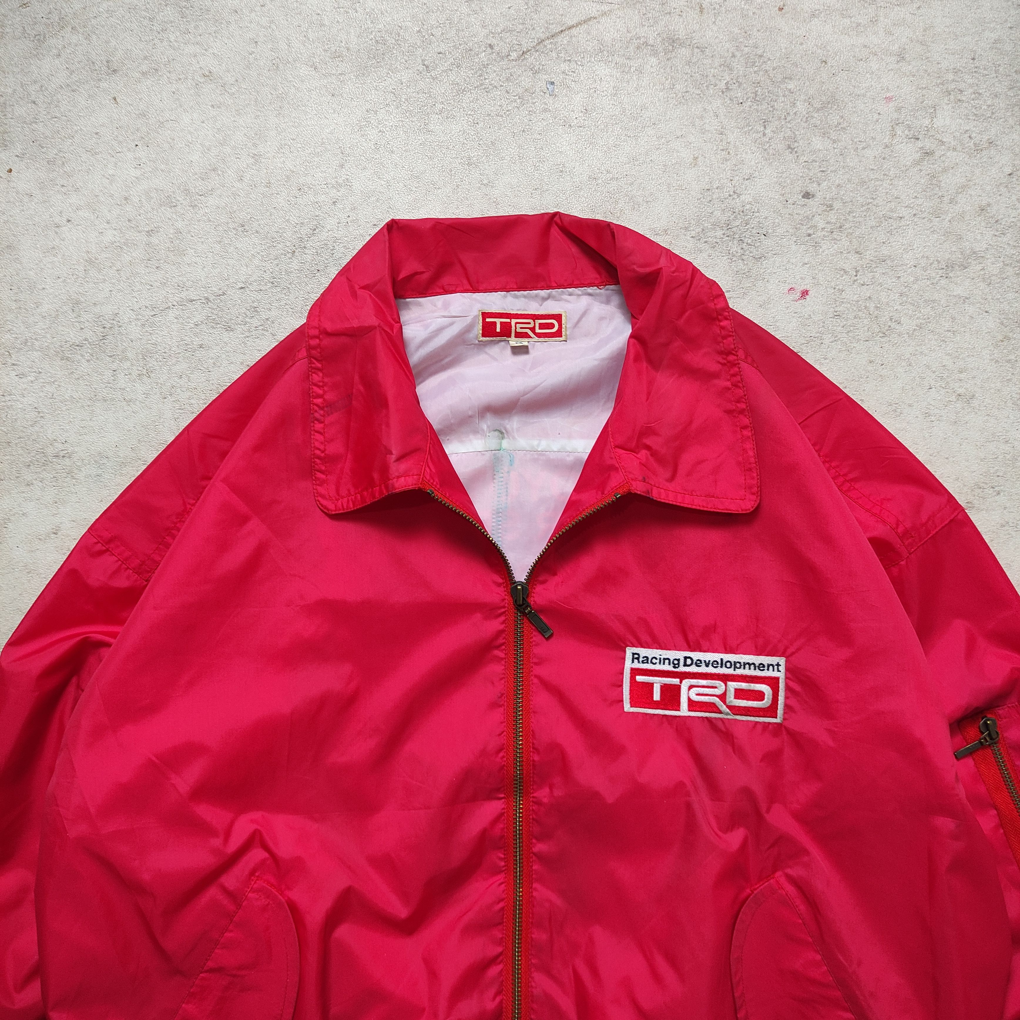 Vintage Vintage 90s TRD Toyota Bomber Jacket Size US M / EU 48-50 / 2 - 5 Thumbnail