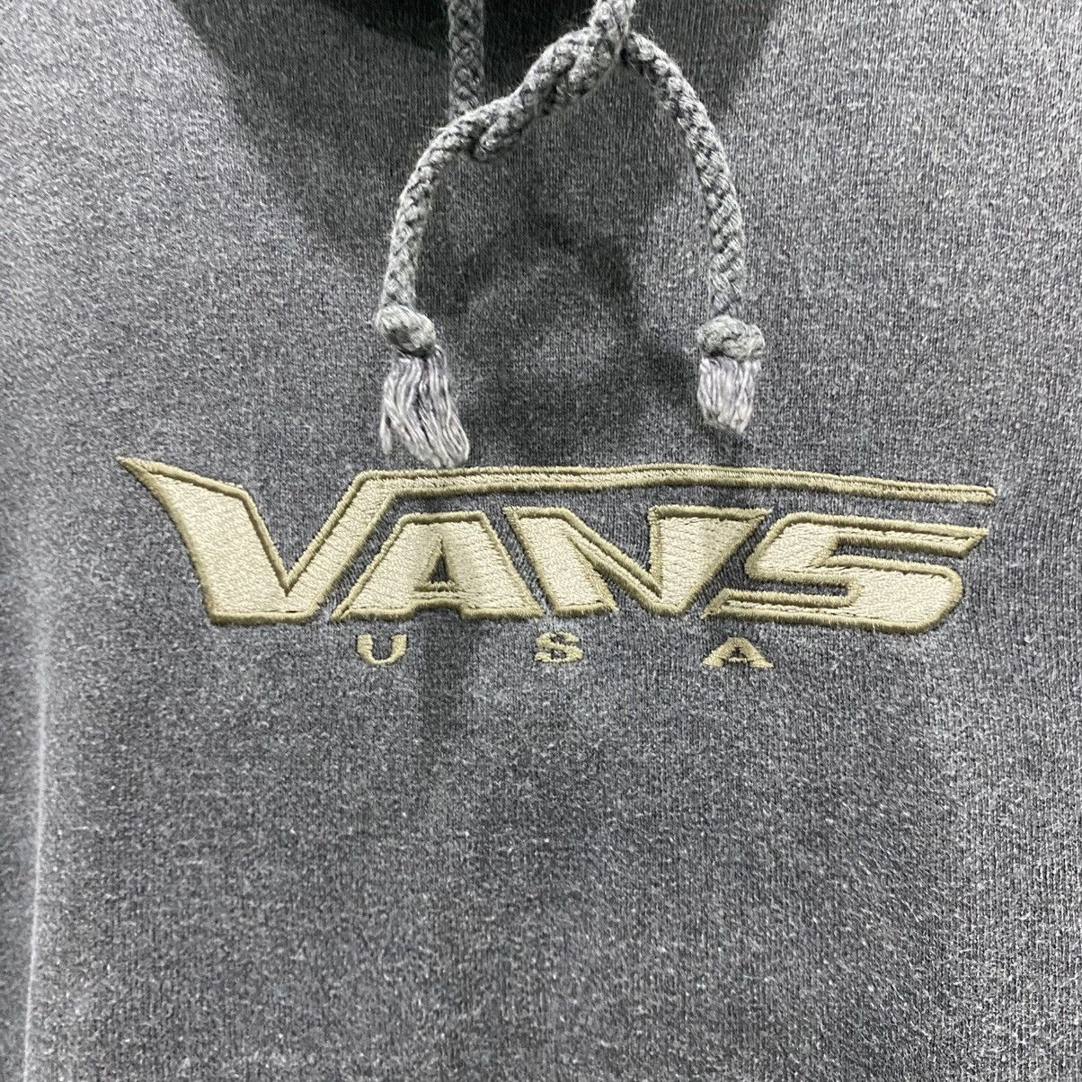 Vans Vintage Vans USA Faded Black Mock Neck Sweatshirt Y2K Skater Size US L / EU 52-54 / 3 - 5 Thumbnail