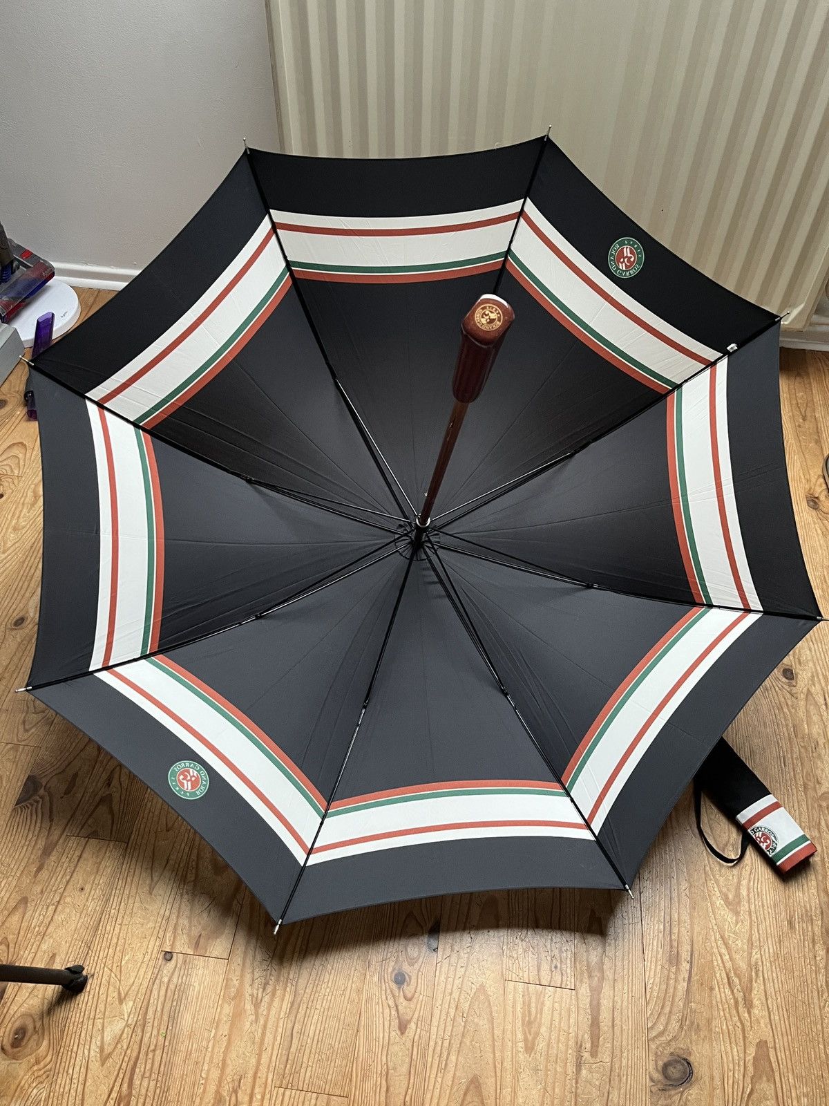 Vintage Roland Garros rare vintage umbrella Size ONE SIZE - 7 Thumbnail