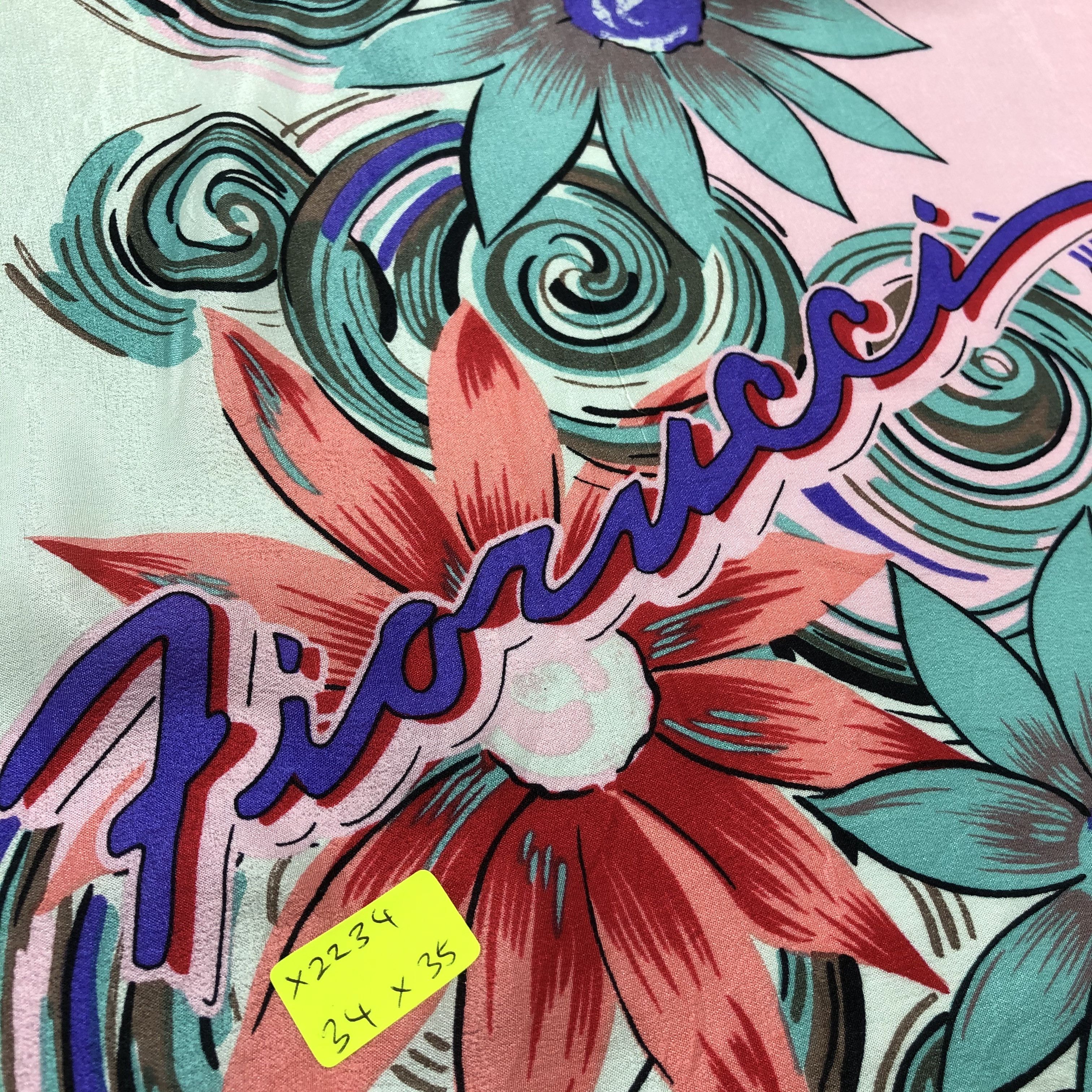 Fiorucci Vintage Fiorucci Silk Scarf Size ONE SIZE - 6 Thumbnail