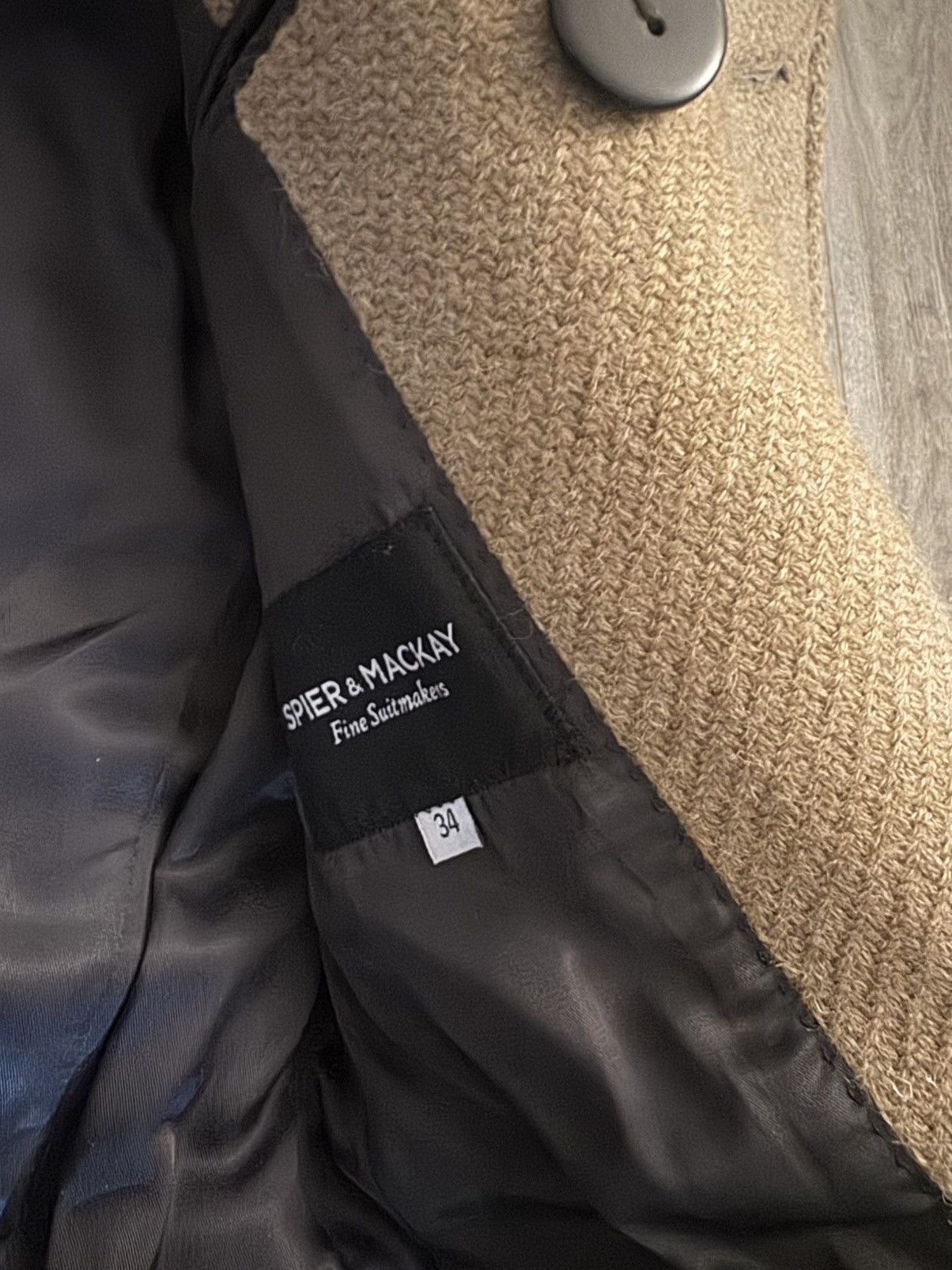Spier & Mackay Spier and Mackay Camel Peacoat Size XS/34 Size US XS / EU 42 / 0 - 7 Thumbnail