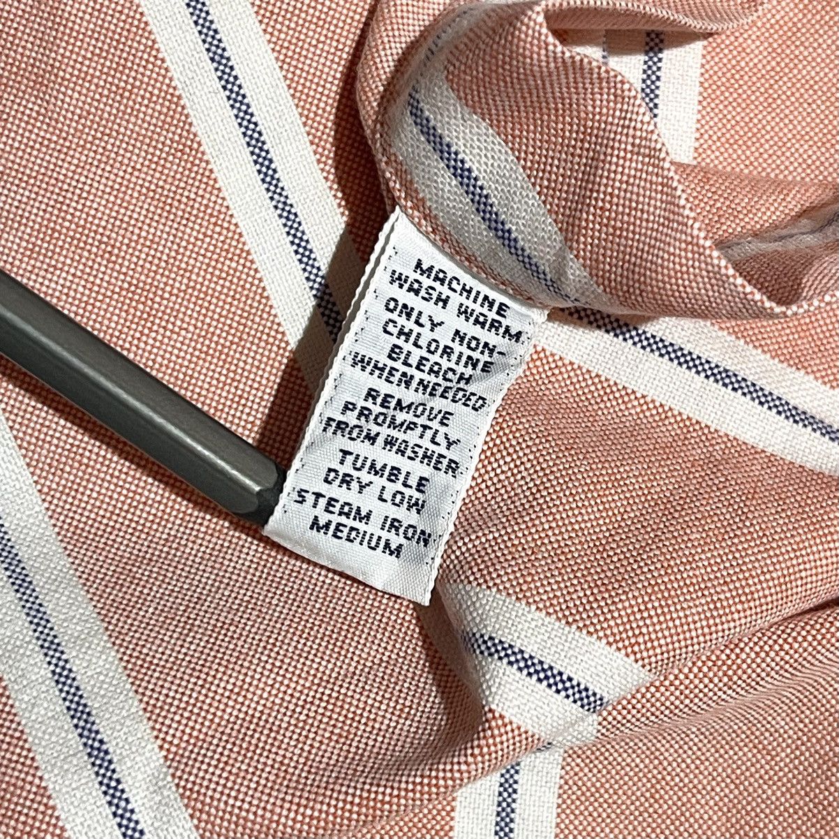 Polo Ralph Lauren × Ralph Lauren × Vintage Vintage Ralph Lauren Oxford Striped Shirt Short Sleeve ( L ) Size US L / EU 52-54 / 3 - 8 Thumbnail