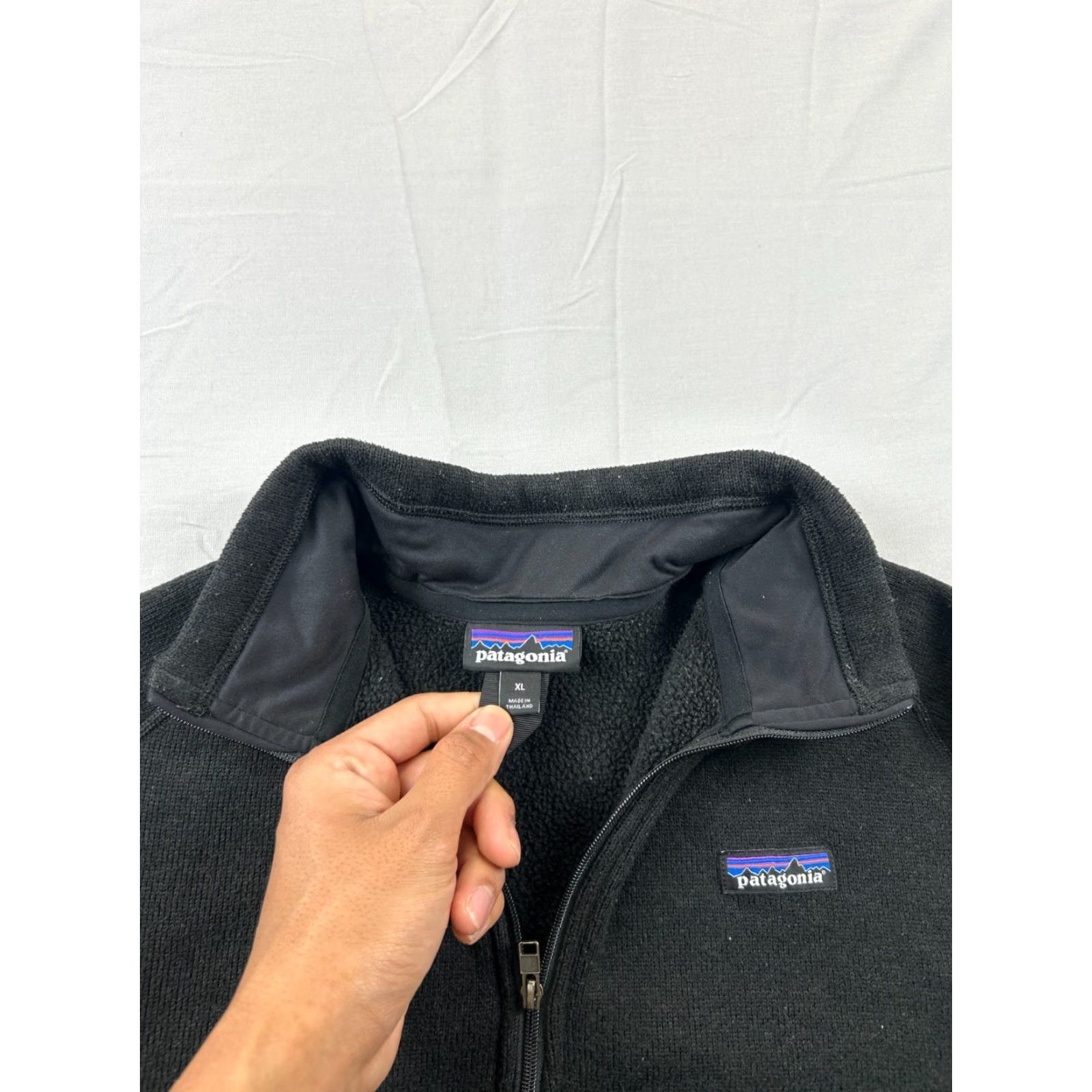 Patagonia Patagonia Better Sweater Jacket Women's XL Black Quarter Zip Fleece Pullover Size XL / US 12-14 / IT 48-50 - 4 Thumbnail