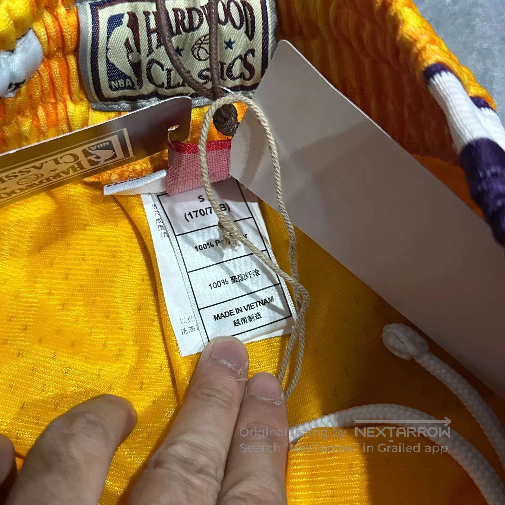 Bape Bape Mitchell Ness Lakers Graffiti Shorts. Size US 26 / EU 42 - 7 Thumbnail