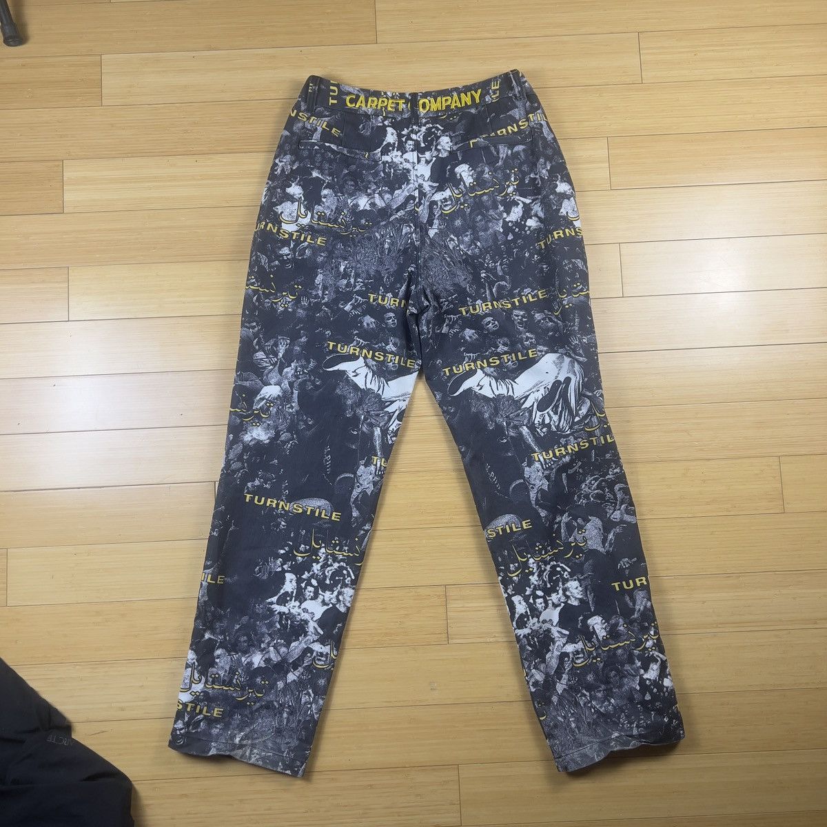 Other Carpet Turnstile Printed Denim Pants Size US 34 / EU 50 - 4 Thumbnail