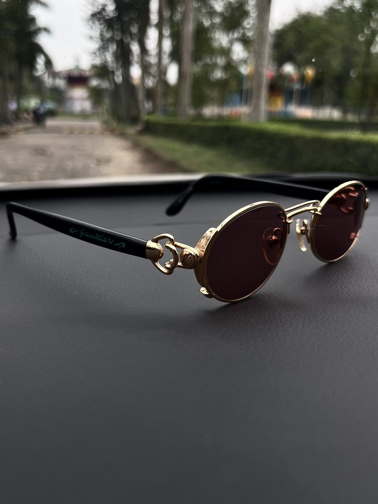 Jean Paul Gaultier 1990s Jean Paul Gaultier Sunglasses Size 30 - 2 Thumbnail