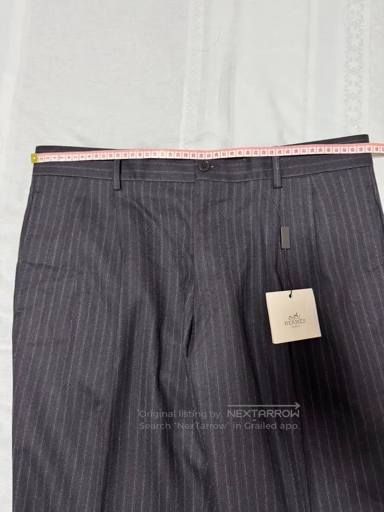 Hermes Hermes Casual pants with 98% wool and 2% mulberry silk Size US 44 / EU 60 - 3 Thumbnail