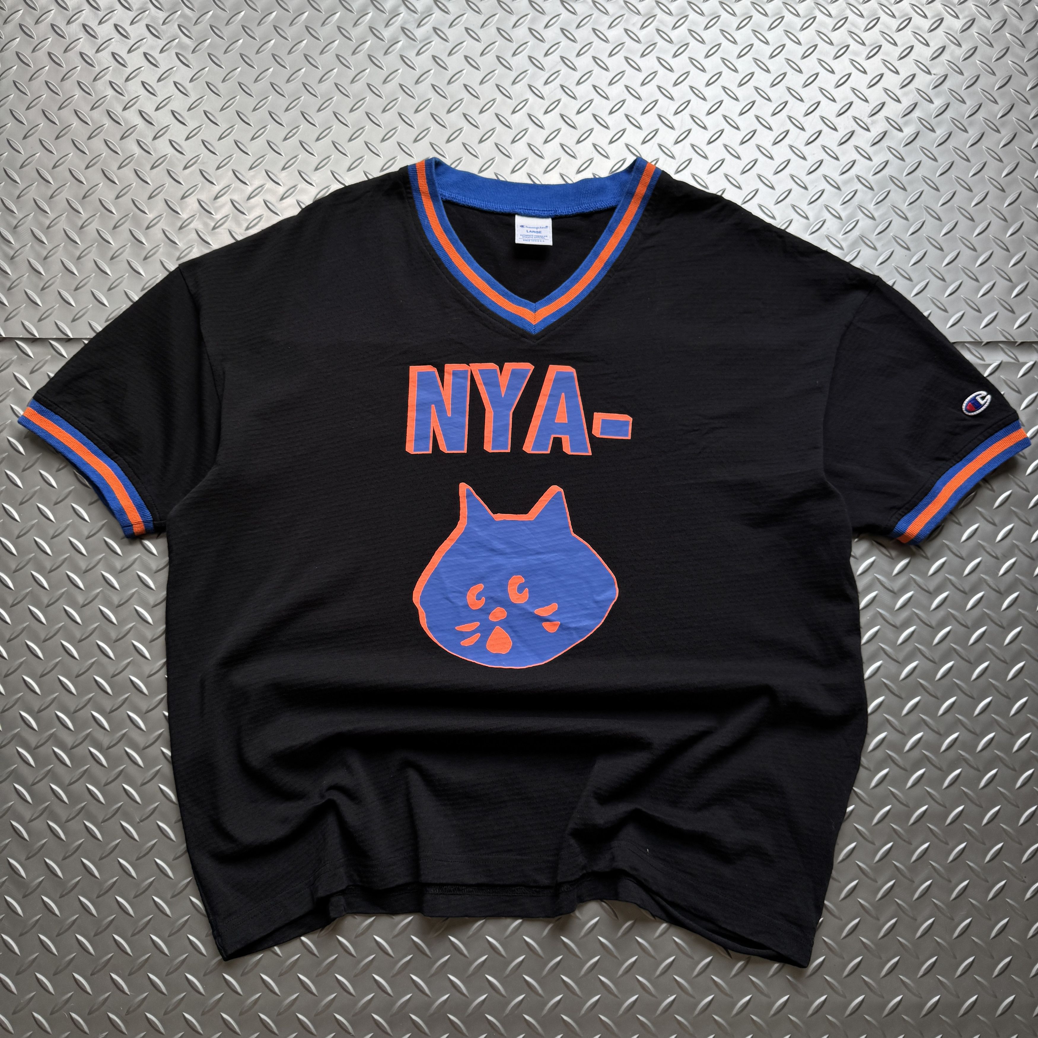 Champion × Ne-Net Champion X Ne-net Vintage Jersey Tee Size US L / EU 52-54 / 3 - 1 Thumbnail