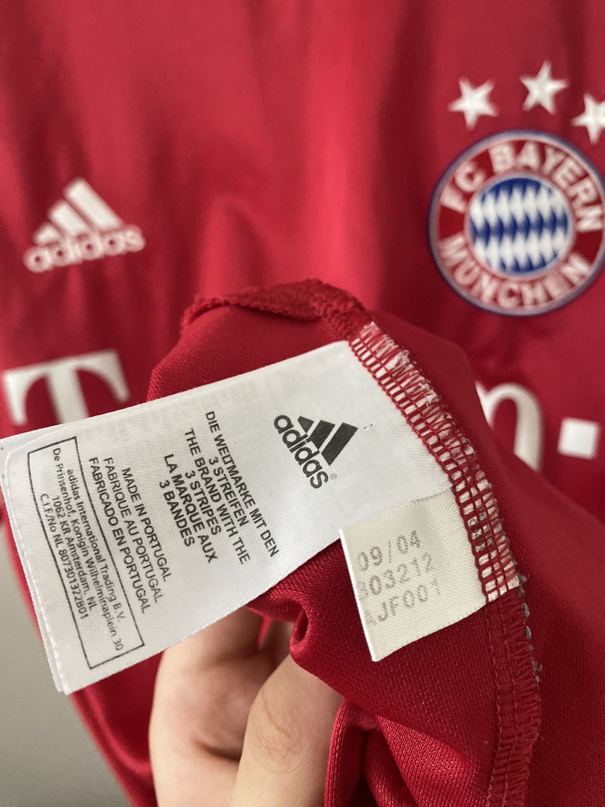 Adidas × Vintage JERSEY BAYER MUNICH 2003-2004 #13 [Ballack] VINTAGE RARE Size US M / EU 48-50 / 2 - 9 Thumbnail