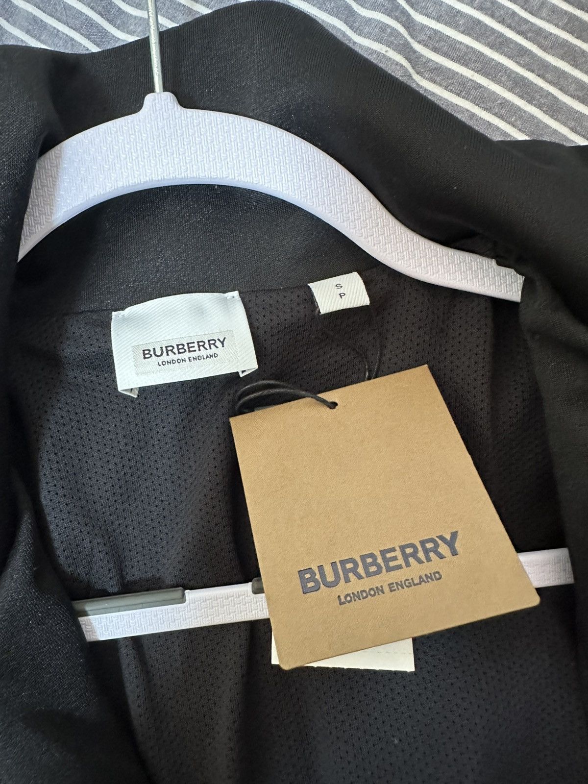 Burberry Burberry Fawfield logo-print regular-fit woven track jacket Size US S / EU 44-46 / 1 - 4 Thumbnail