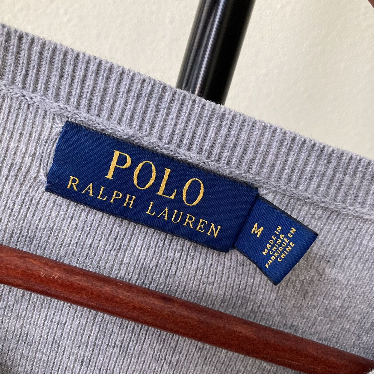 Vintage Ralph Lauren V Neck Sweater Vintage Size US M / EU 48-50 / 2 - 3 Thumbnail