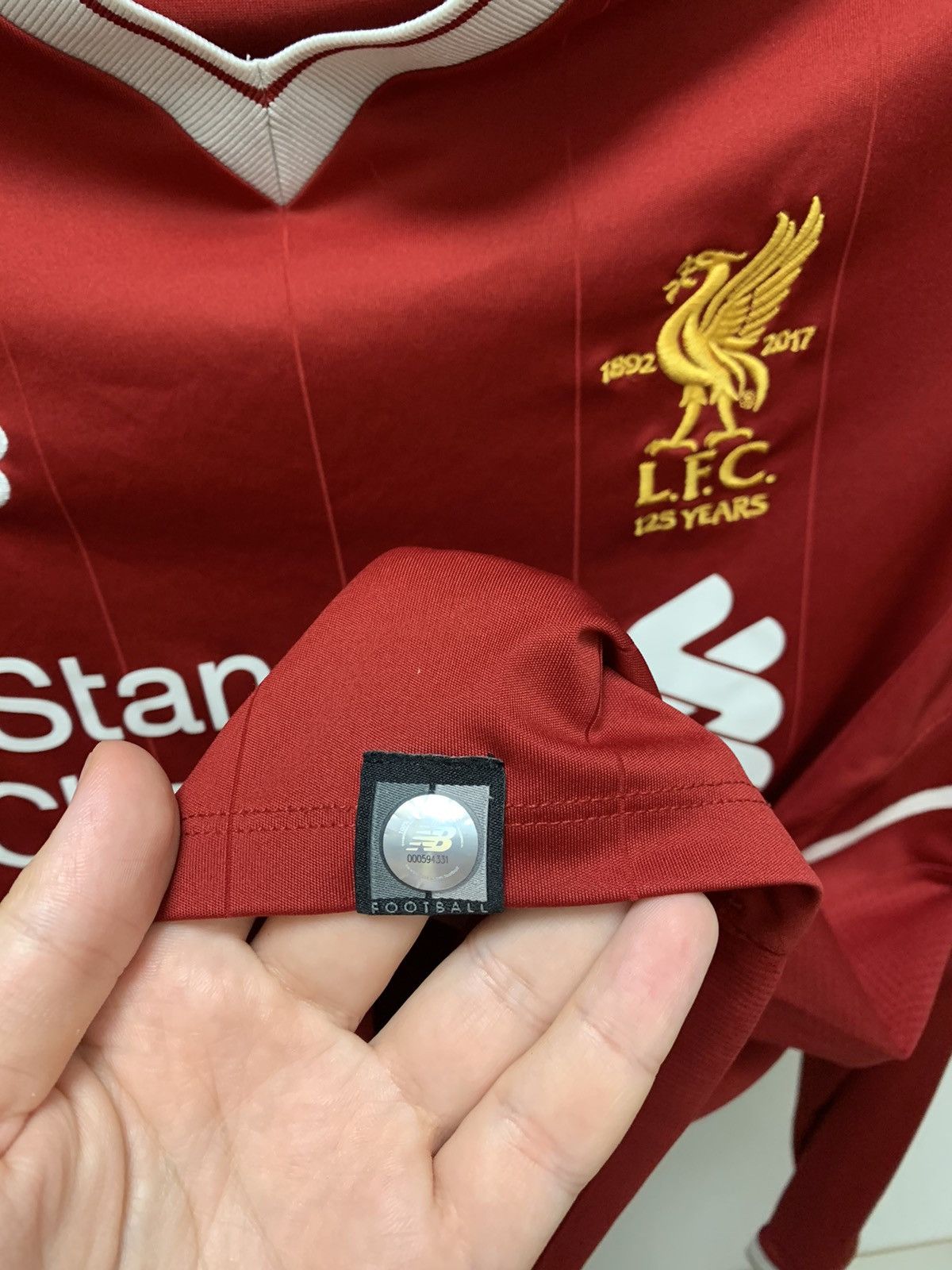 New Balance New balance Liverpool longsleeve soccer jersey M Size US M / EU 48-50 / 2 - 7 Thumbnail