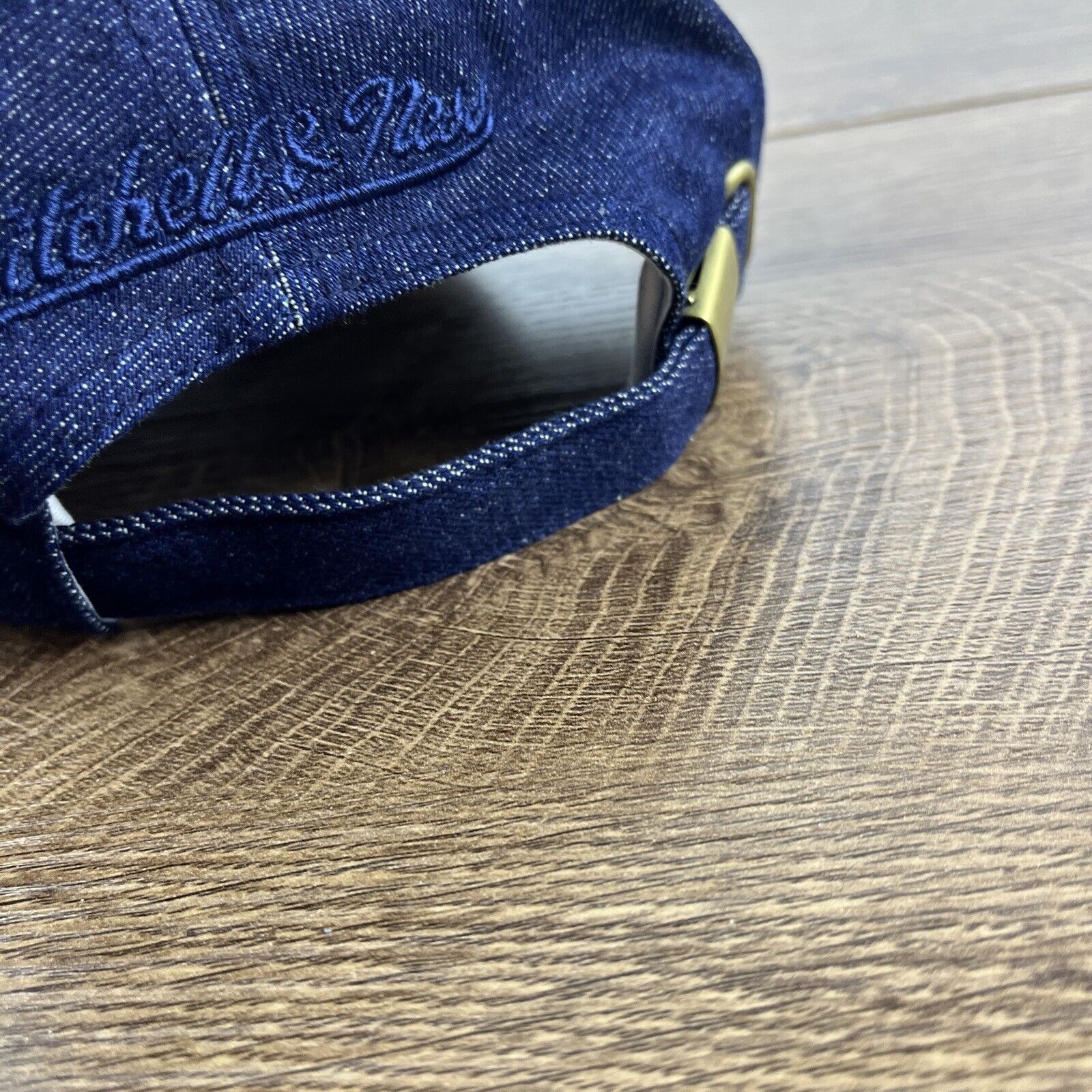 Mitchell & Ness Cleveland Cavaliers Hat NBA Mitchell & Ness Blue Hat Adjusta Size ONE SIZE - 10 Thumbnail