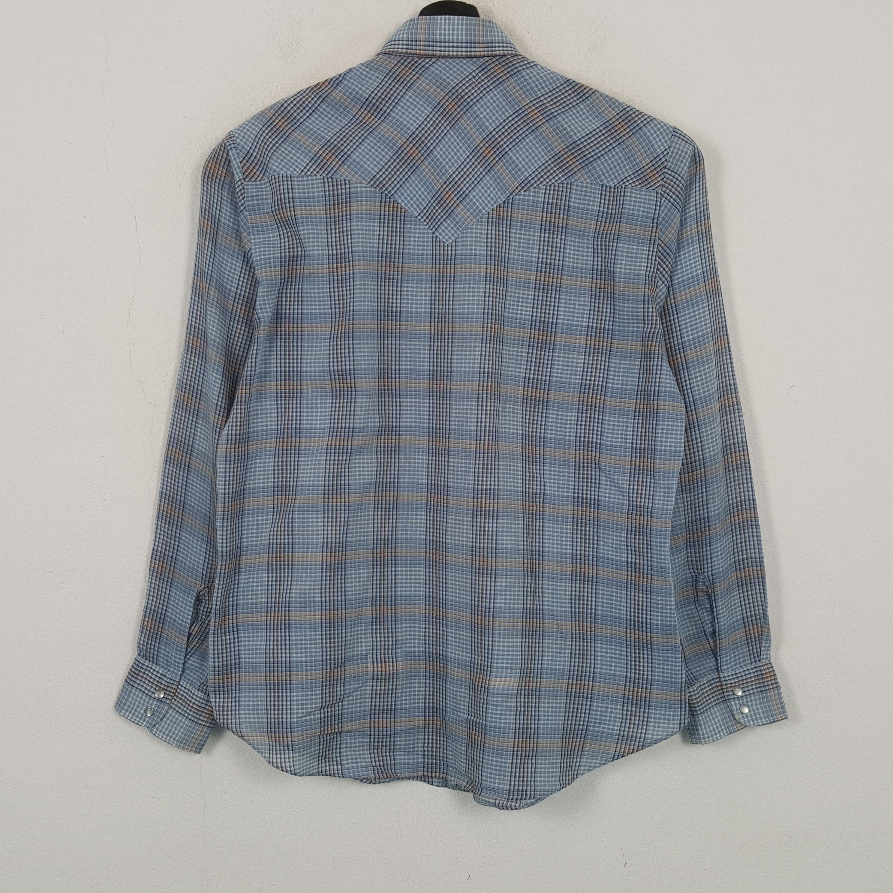 Levi's Levis Big E Snap Shirt Casual Style RR10 Size US L / EU 52-54 / 3 - 3 Thumbnail