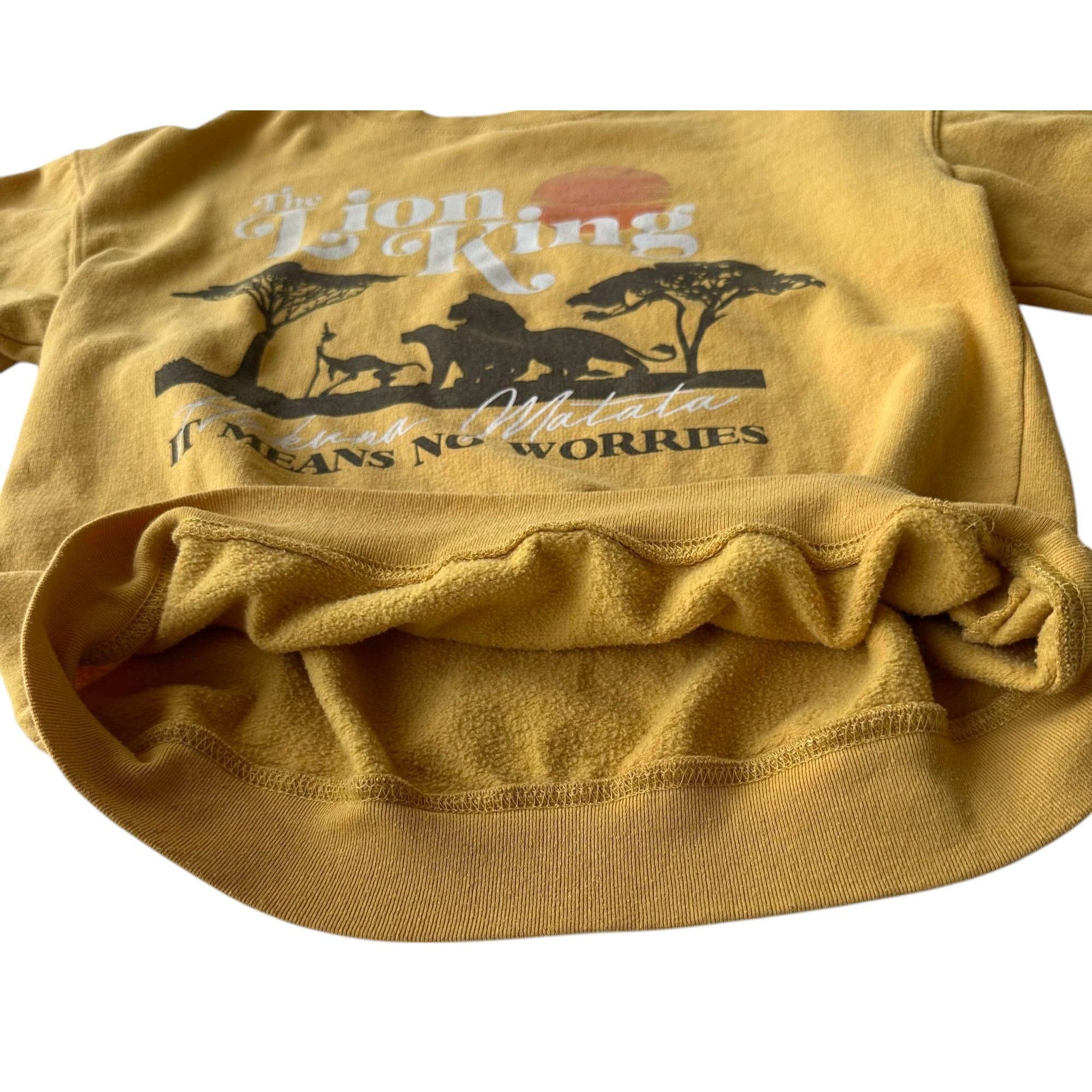 Disney × Vintage VTG Disney Lion King Sweatshirt Small Hakuna Matata No W Size US S / EU 44-46 / 1 - 5 Thumbnail
