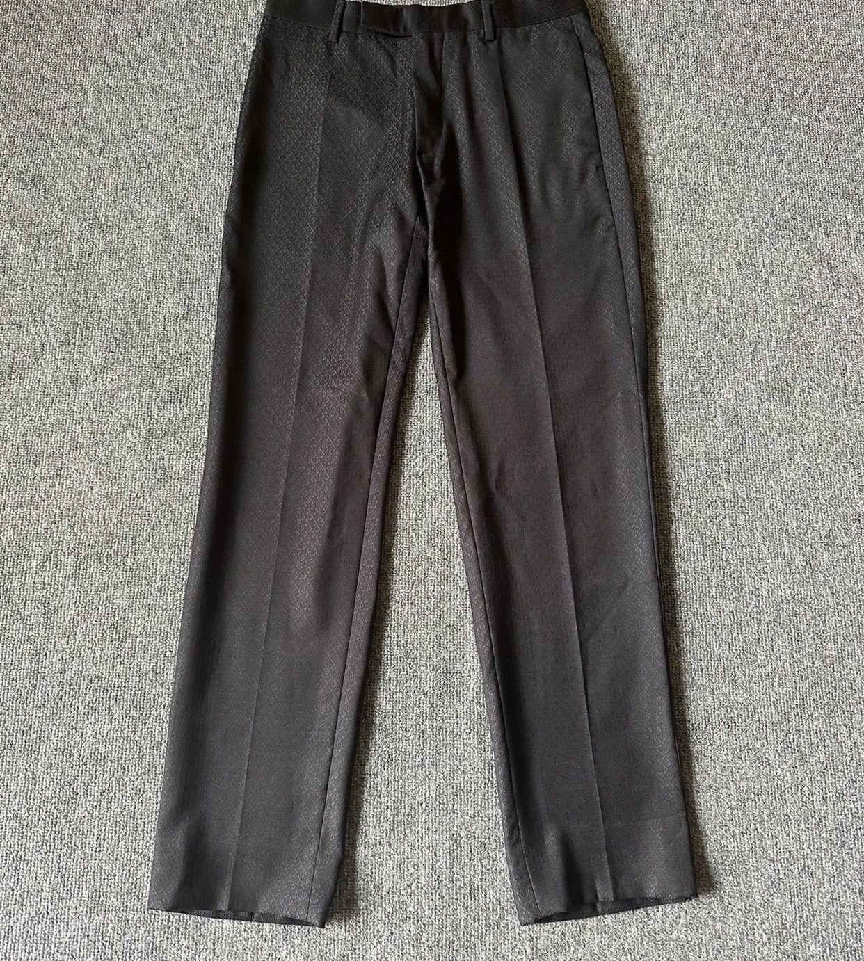 Dior Dior dark ribbed pattern wool suit2412-Nextarrow Size 44S - 6 Thumbnail