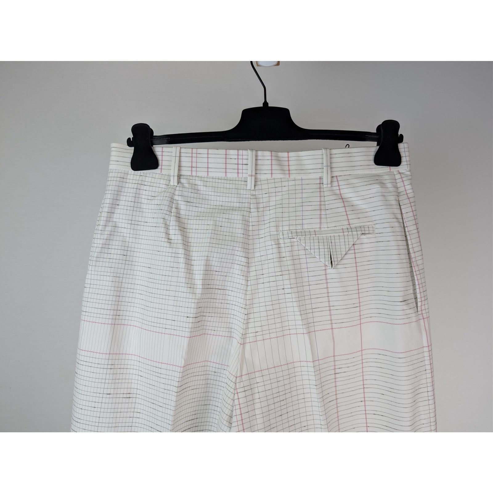 Bottega Veneta o1rshd1 Notebook Cotton Trousers Pants in Off White Size US 32 / EU 48 - 13 Thumbnail