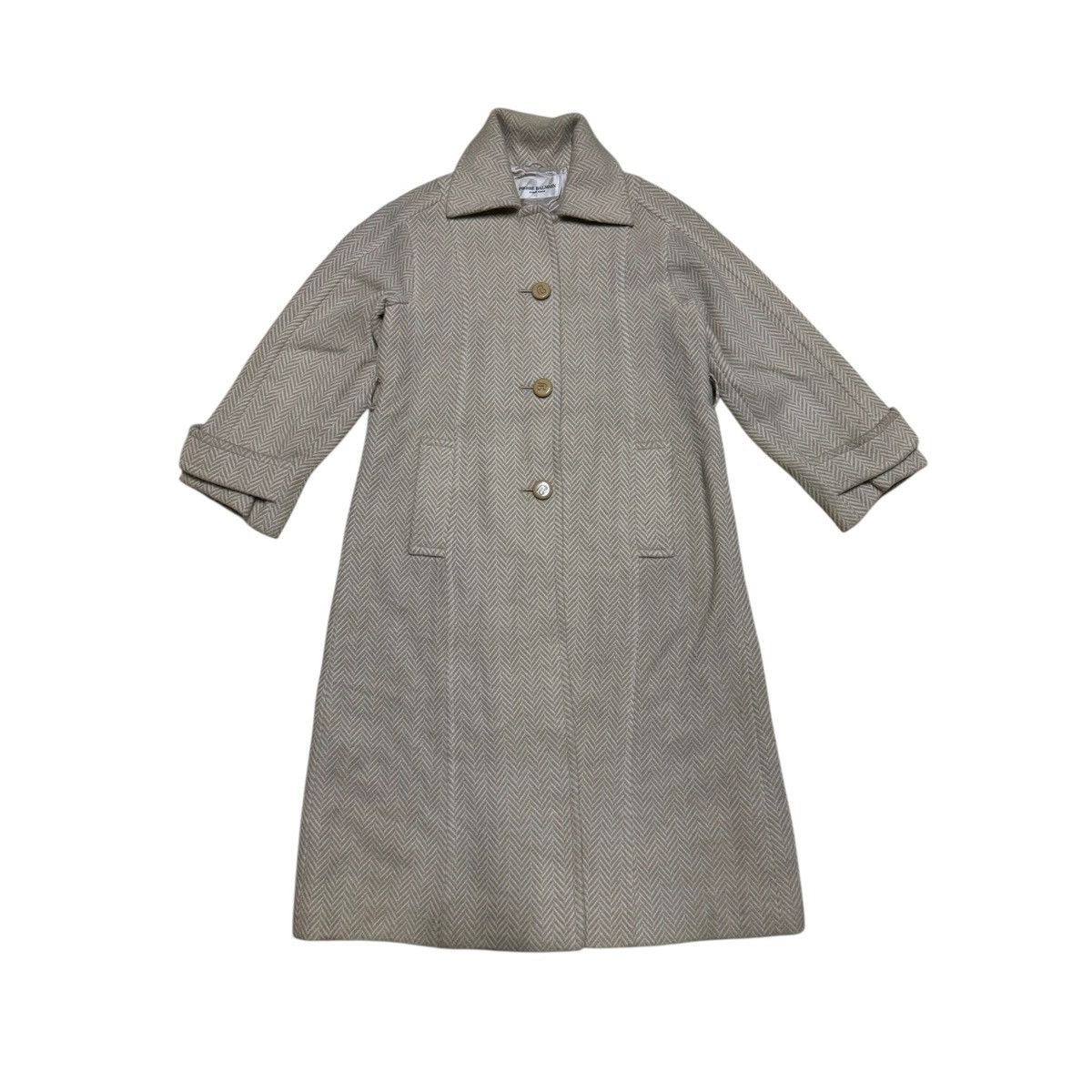Pierre Balmain Pierre Balmain Wool Trench Coat Size M / US 6-8 / IT 42-44 - 1 Thumbnail