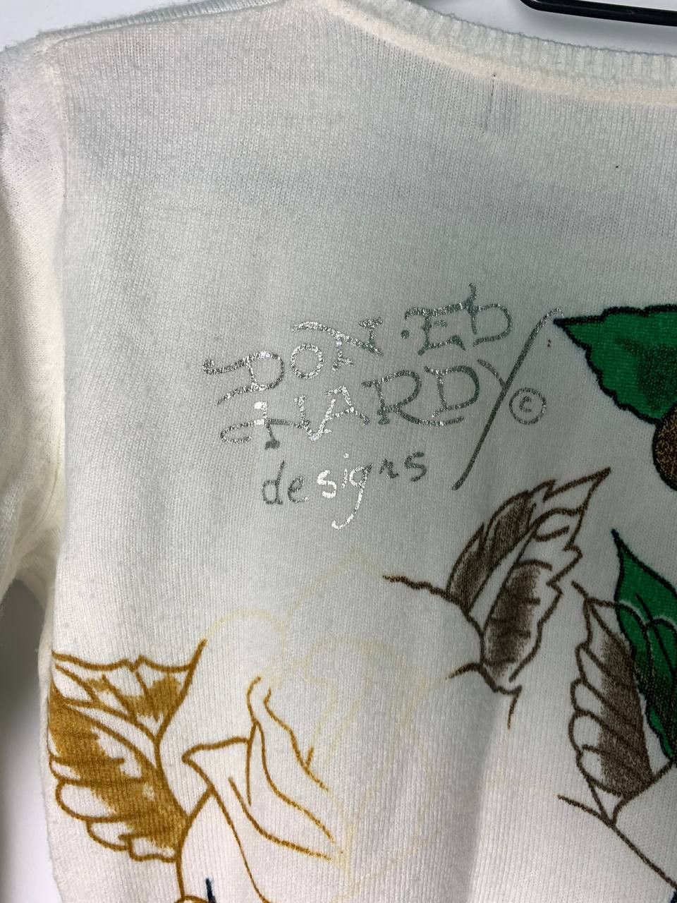 Vintage streetwear Y2K sportswear Ed Hardy long sleeve