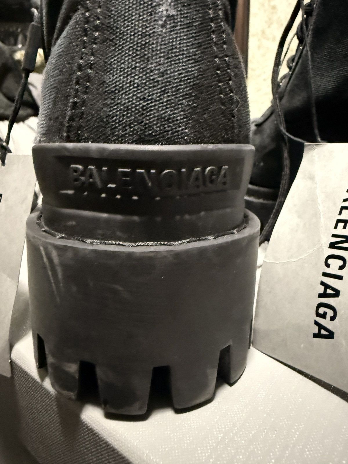 Balenciaga Balenciaga strike boots (deadstock) Size US 12 / EU 45 - 9 Thumbnail