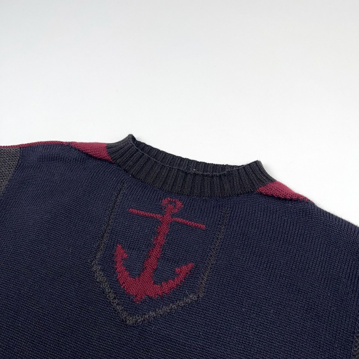Jean Paul Gaultier Jean Paul Gaultier Vintage Knit Sweater Anchor Archive Size US XL / EU 56 / 4 - 12 Thumbnail